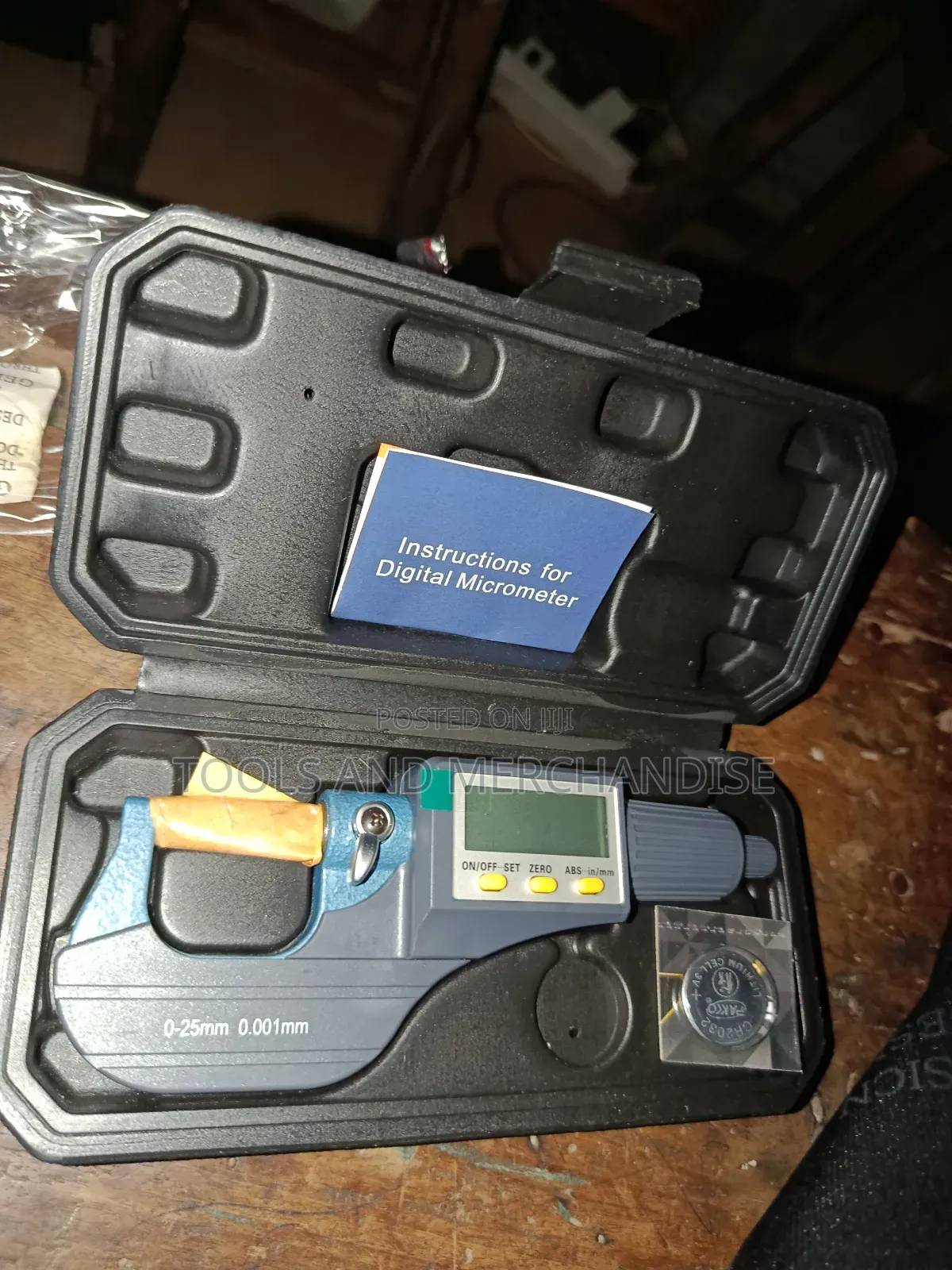 Digital Micrometer Screw Guage 0-25mm