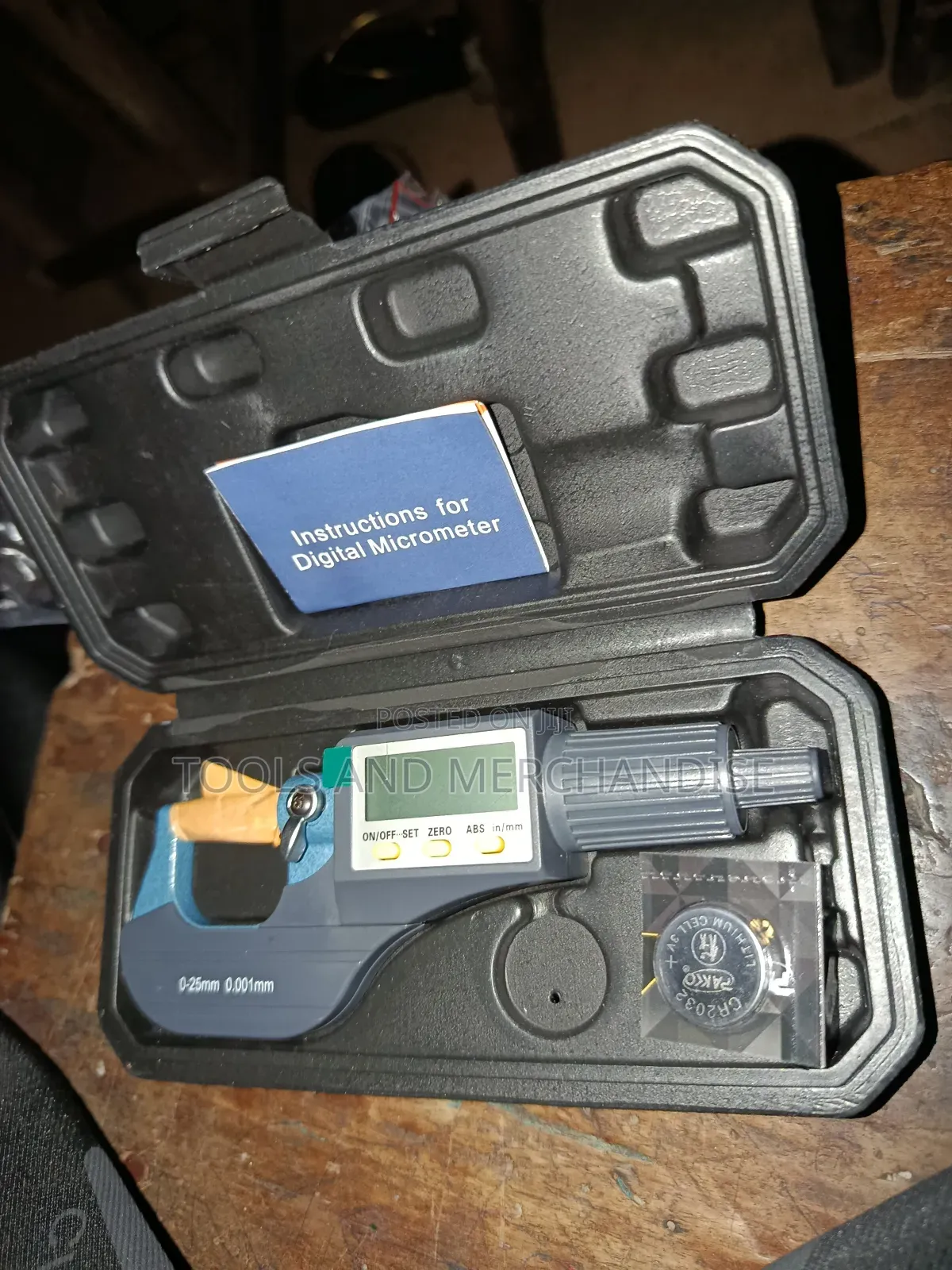 Digital Micrometer Screw Guage 0-25mm