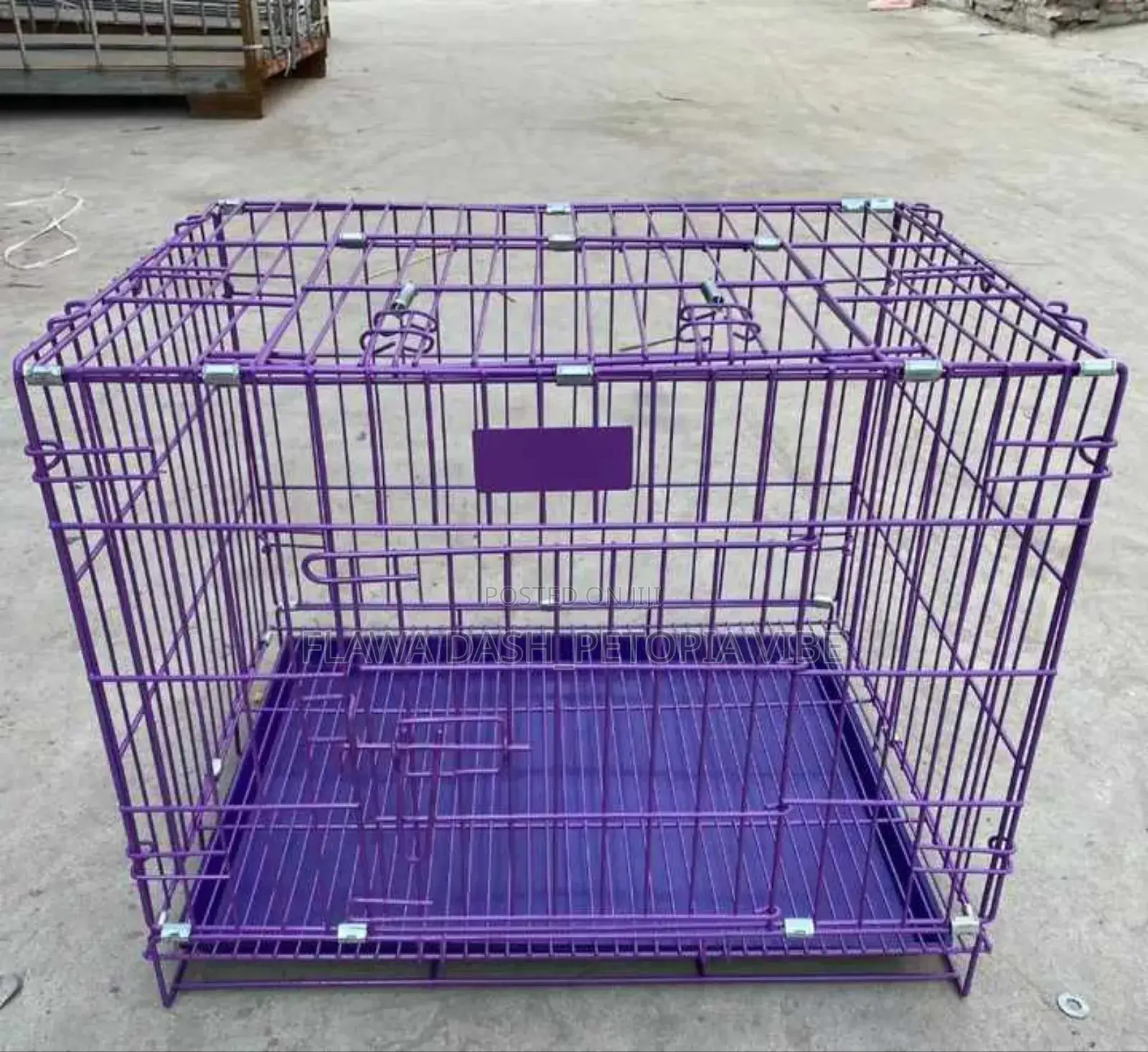 Size 2 Collapsible Pet Cage For Dog Cat Puppy Kitten Rabbit