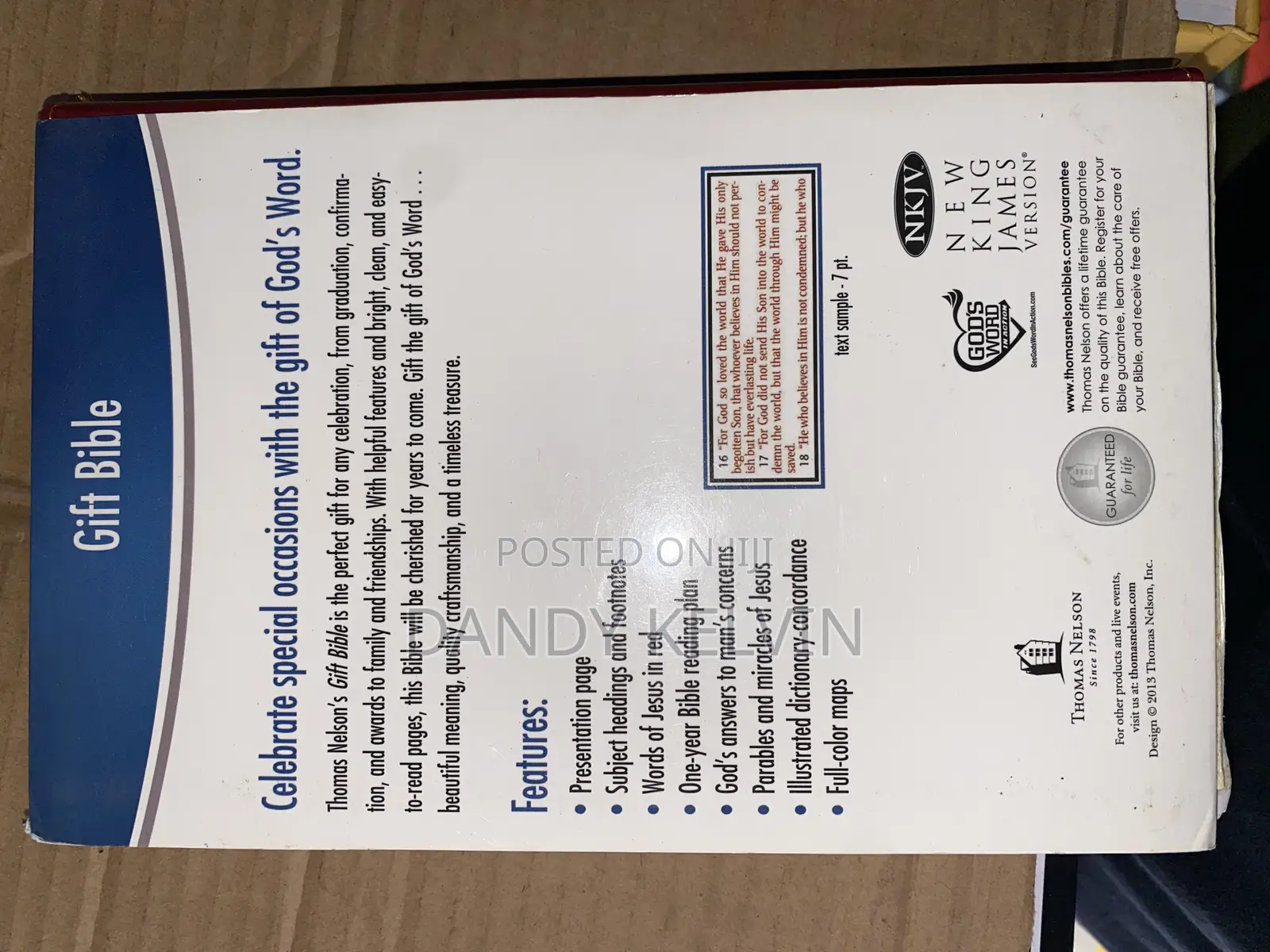 NKJV Holy Bible (New King James Version)