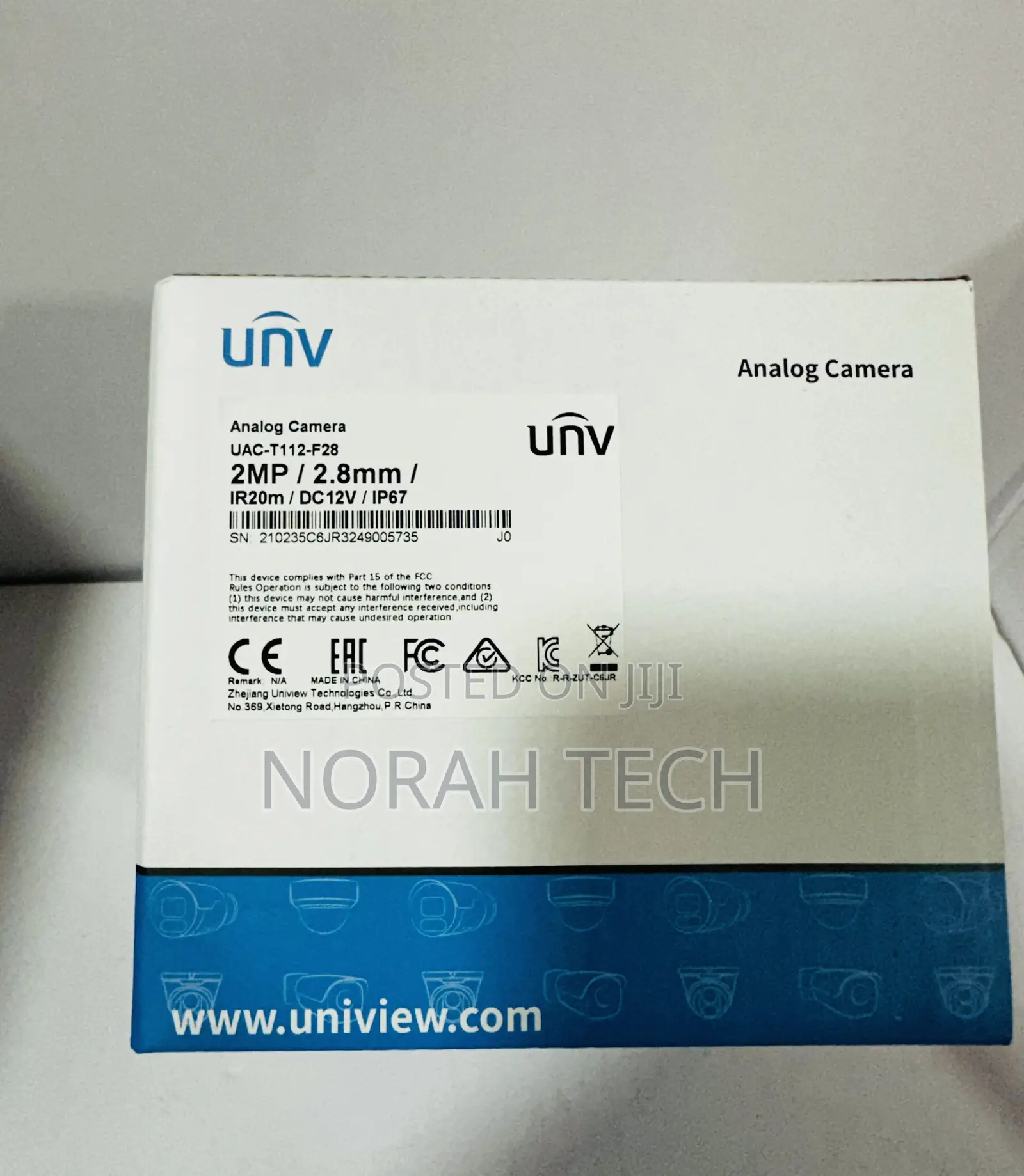 Uac-T112-F28 2mp Analog Camera