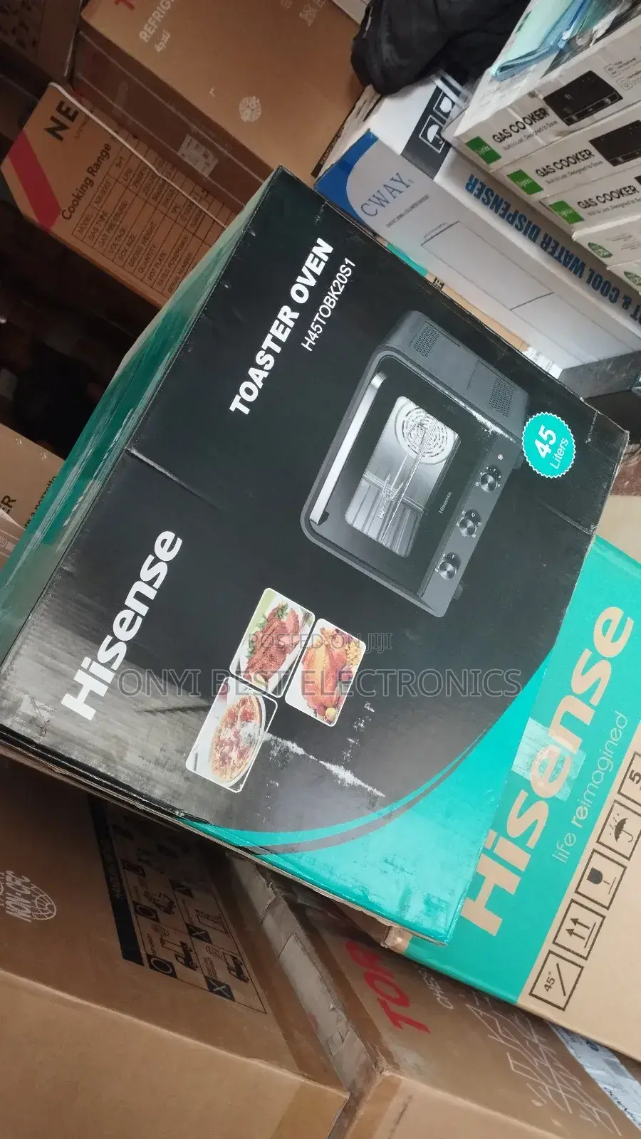 Hisense Toaster Oven 45l 2000w