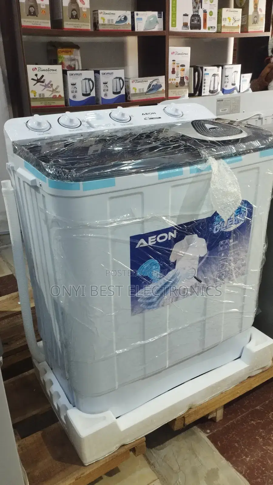 Aeon 11 Kg Top Loader, Twin Tub Washing Machine
