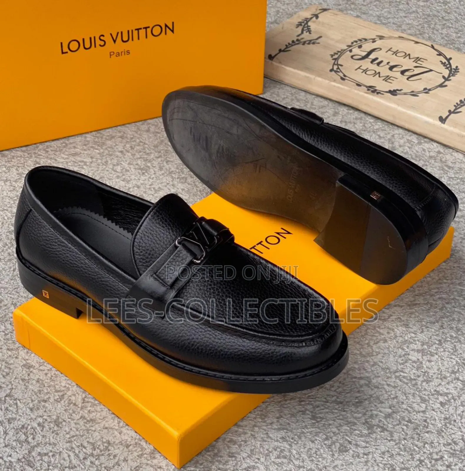 Luxury Louis Vuitton Leather Shoes