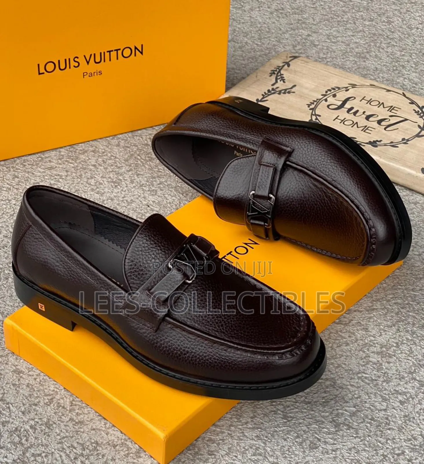 Luxury Louis Vuitton Leather Shoes
