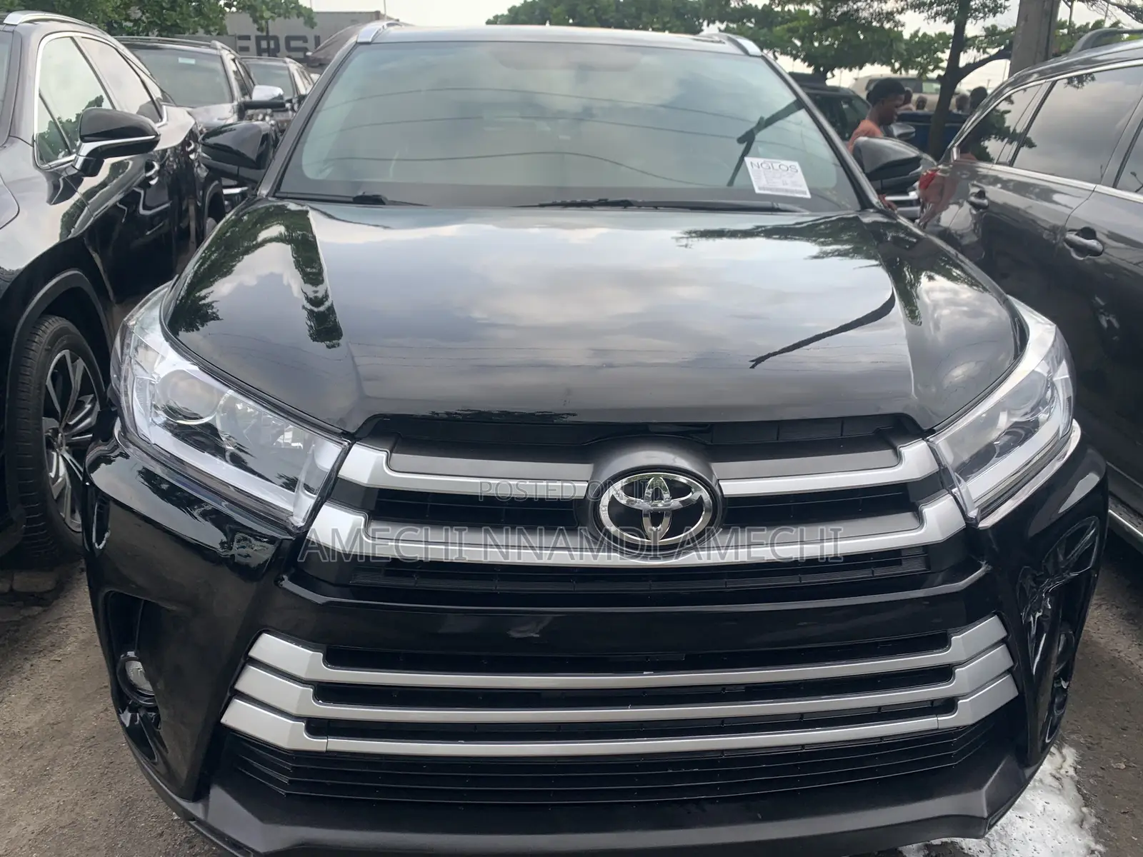 Toyota Highlander Limited Platinum V6 4x2 (3.5L 6cyl 6A) 2016 Black
