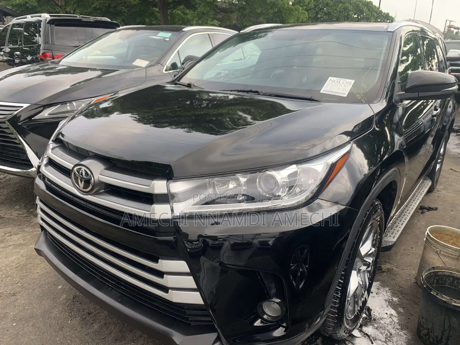Toyota Highlander Limited Platinum V6 4x2 (3.5L 6cyl 6A) 2016 Black