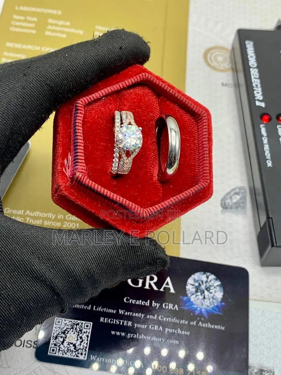 VVS Moissanite Engagement Rings