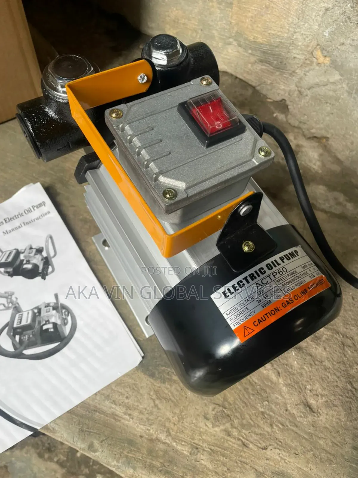 Portable 220v Actp60 Diesel Transfer Pump