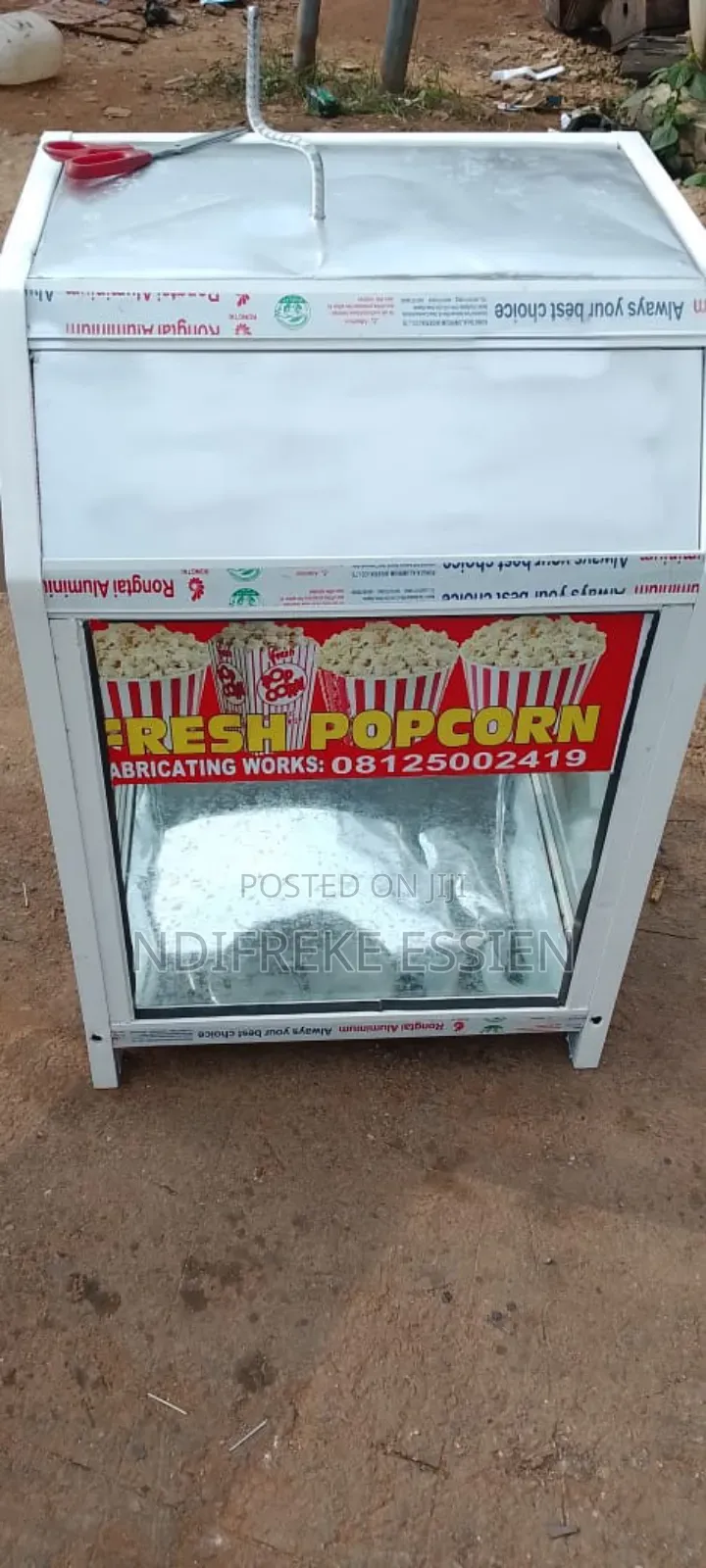 Gas Popcorn Machine
