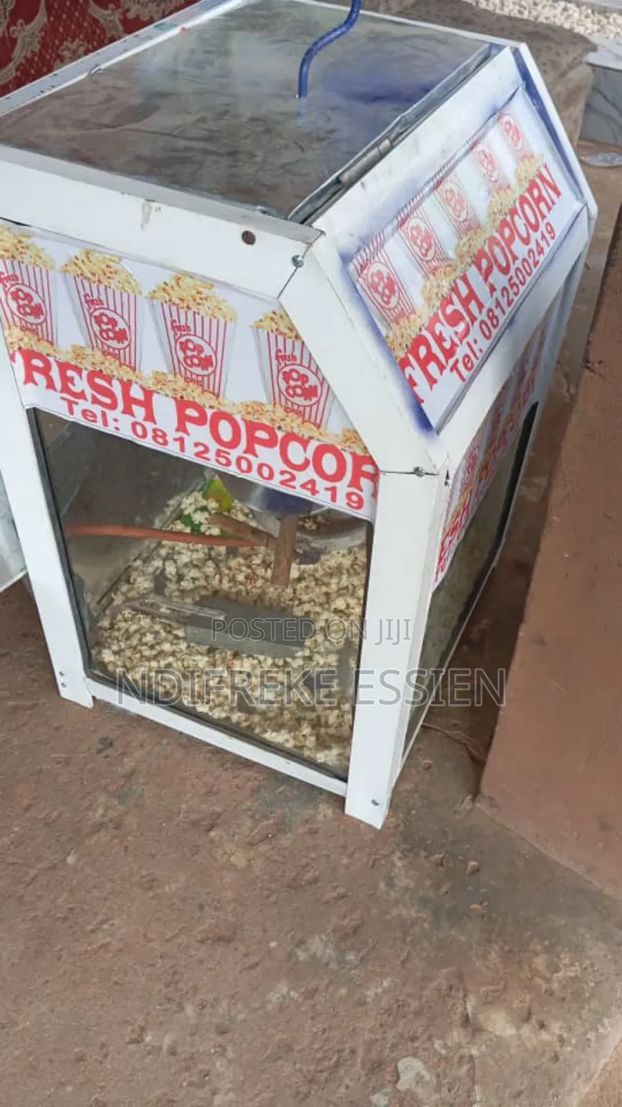 Gas Popcorn Machine