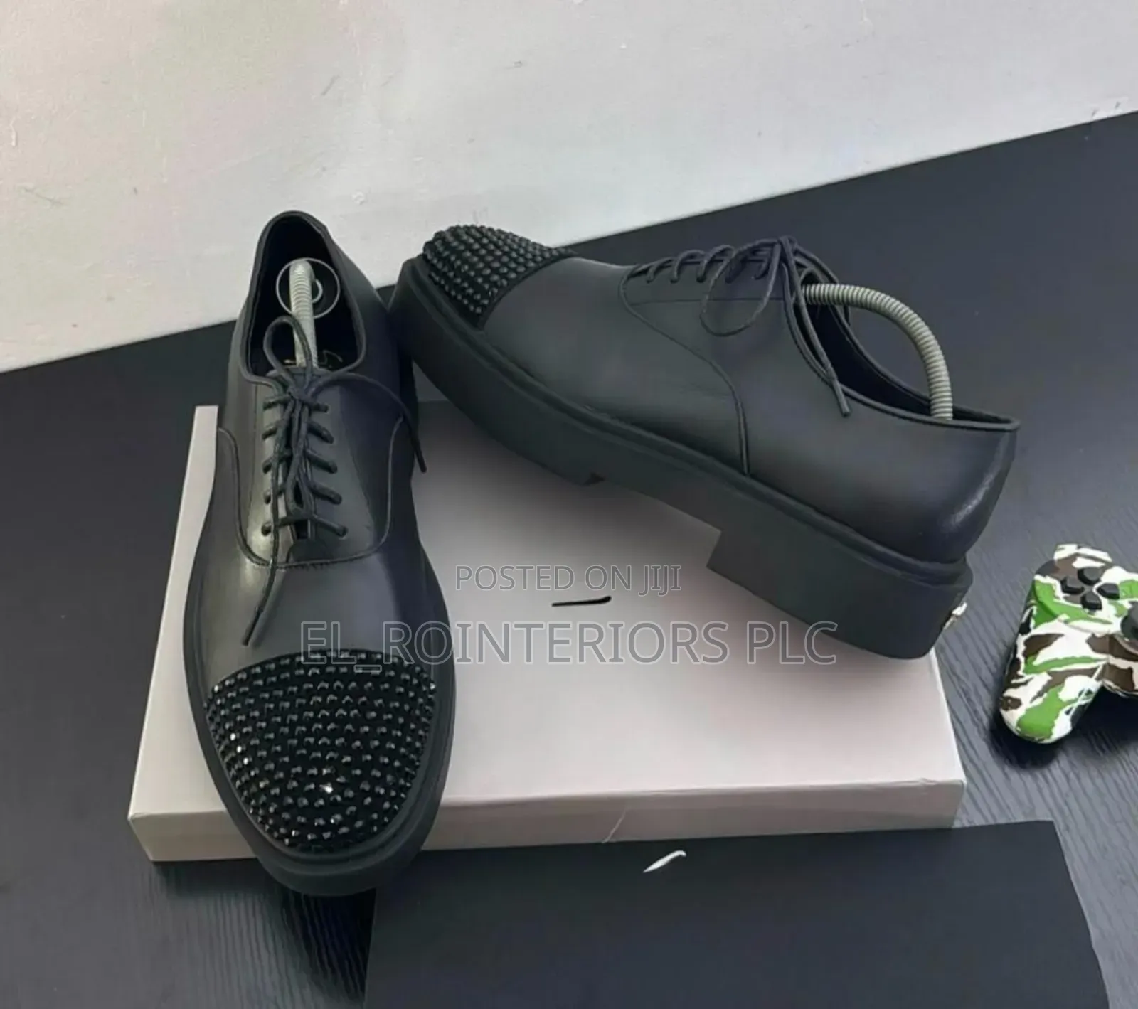 Giuseppe Zanotti Signature Studded Cap Toe Oxford