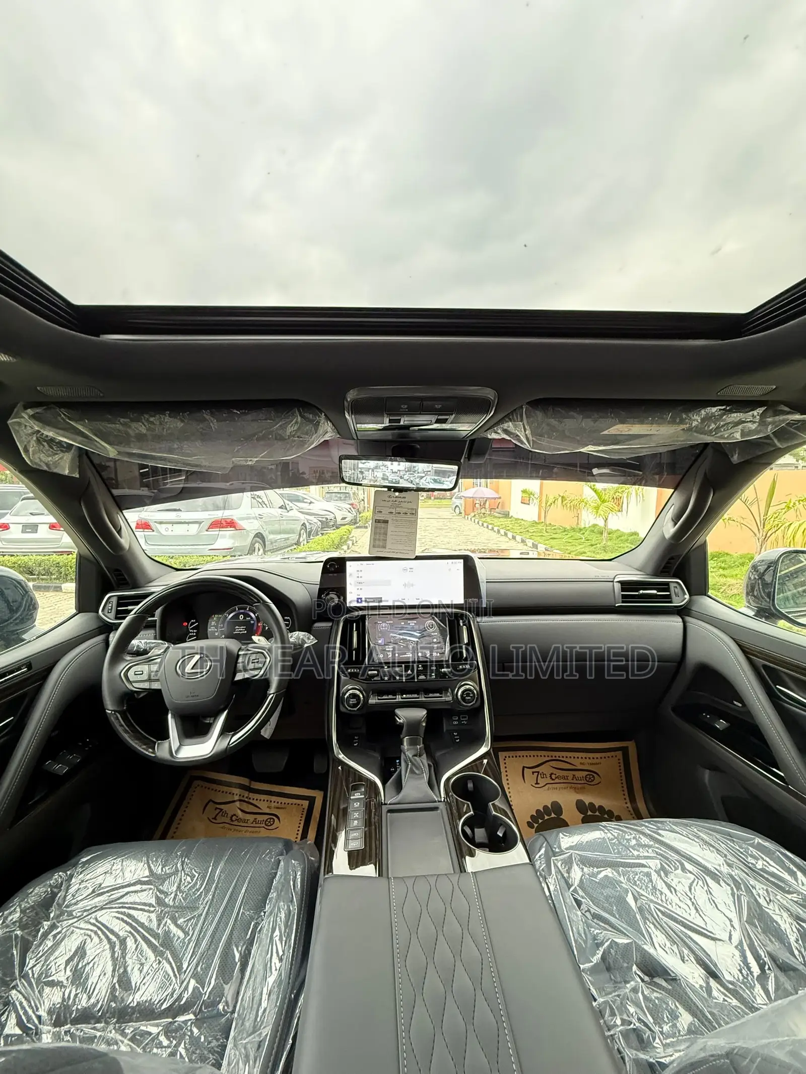 New Lexus LX 2024 Black
