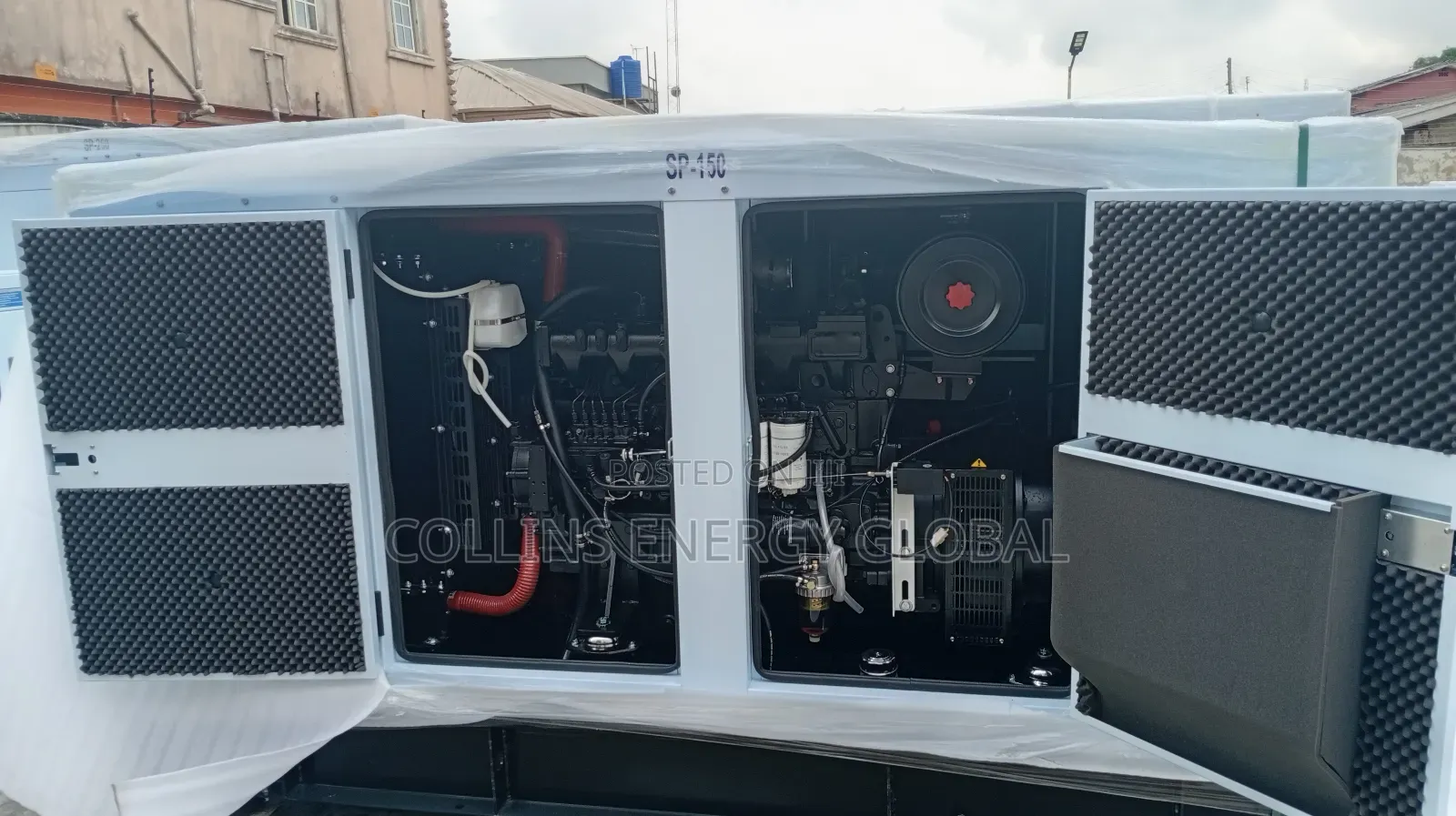 150 Kva Uk Perkins Soundproof Copper Coil Generator