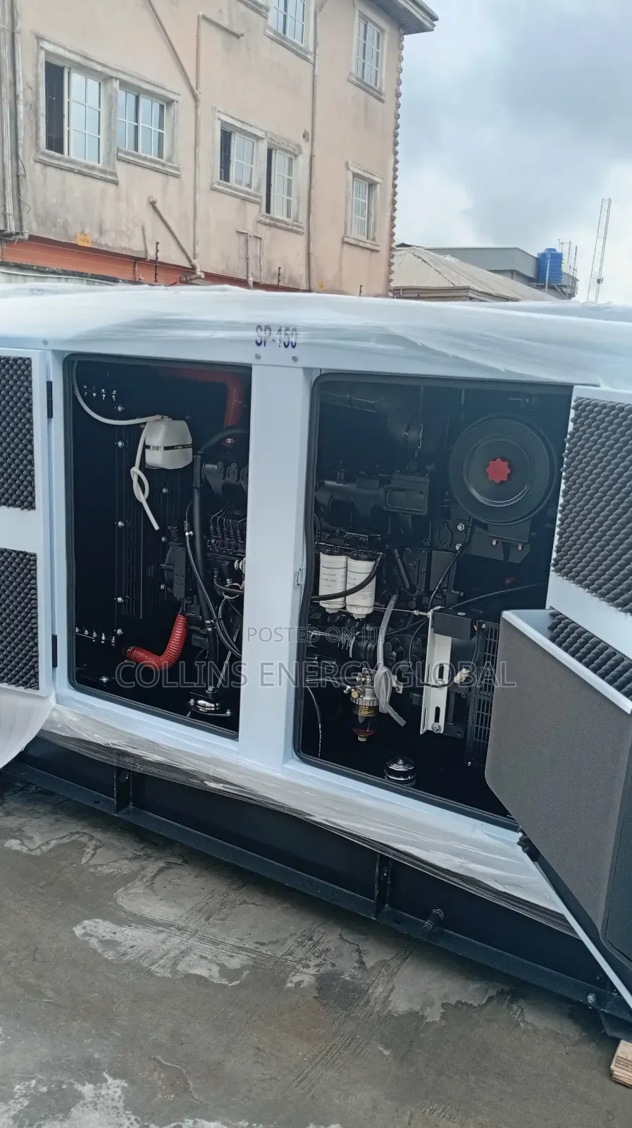 150 Kva Uk Perkins Soundproof Copper Coil Generator