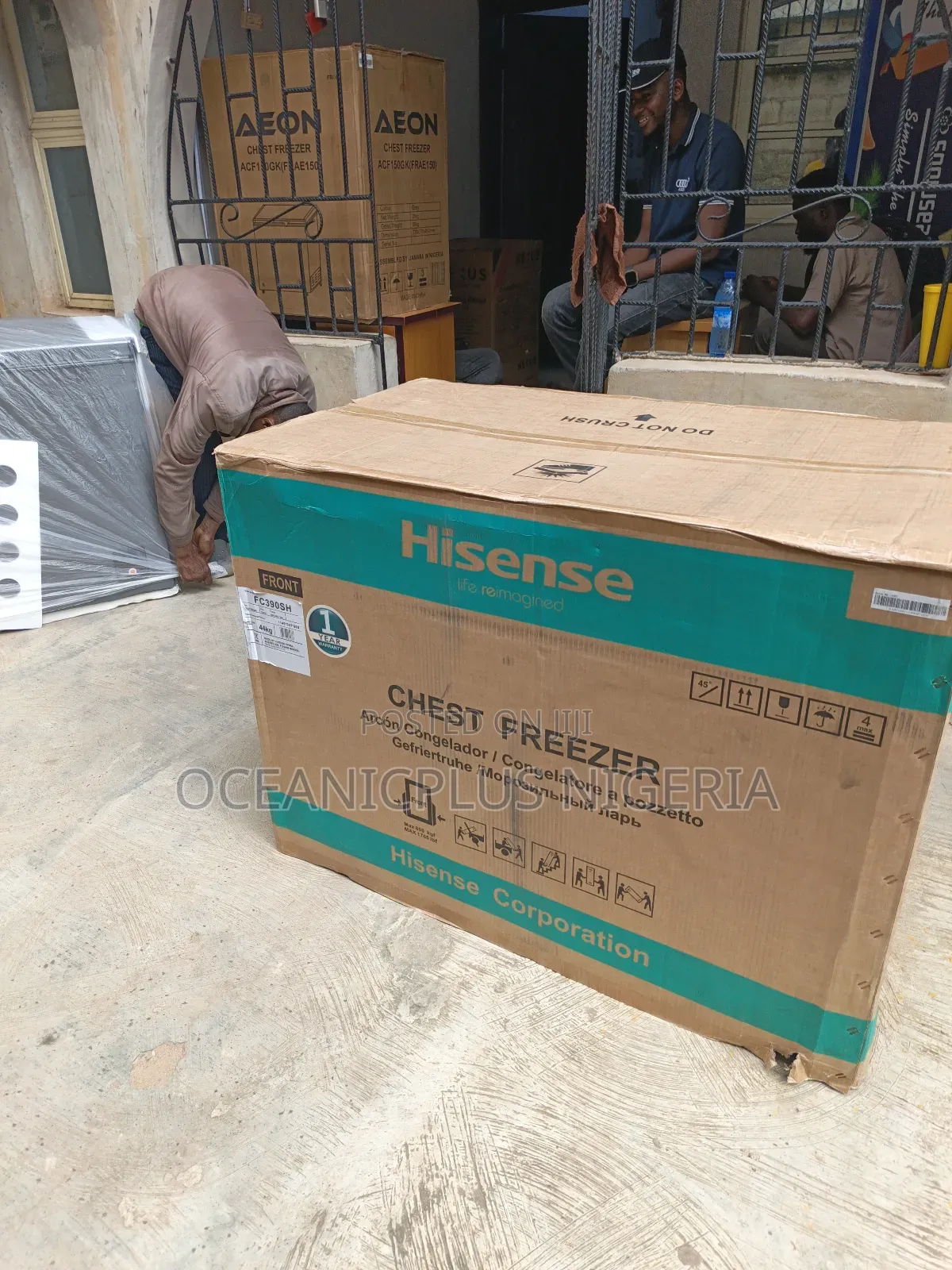 Brand New Hisense 297l Chest Freezer