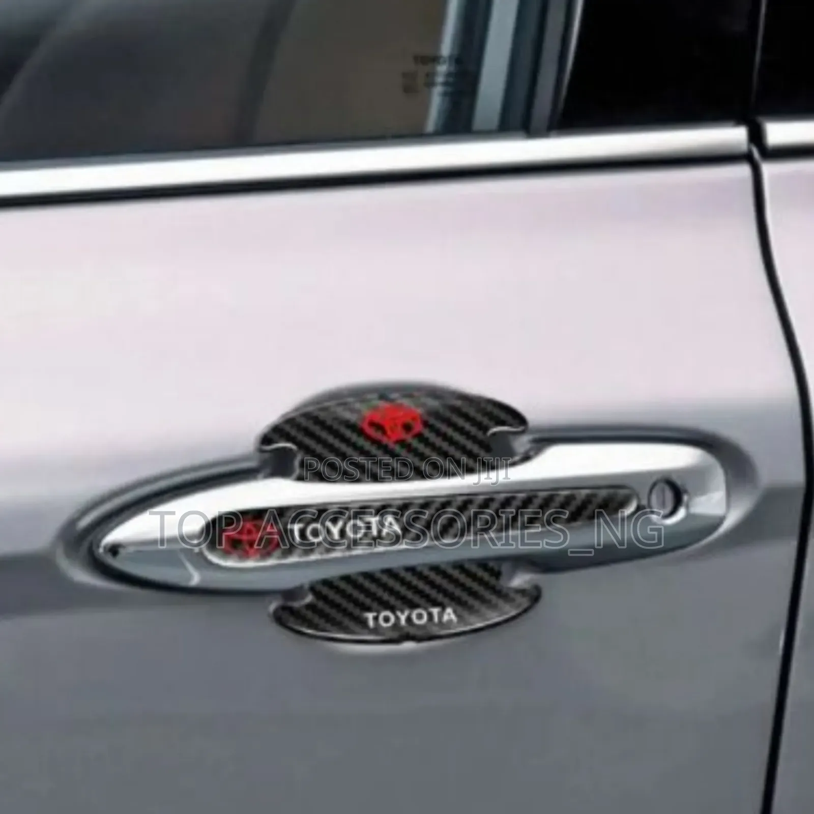 Carbon Fiber Door Sticker