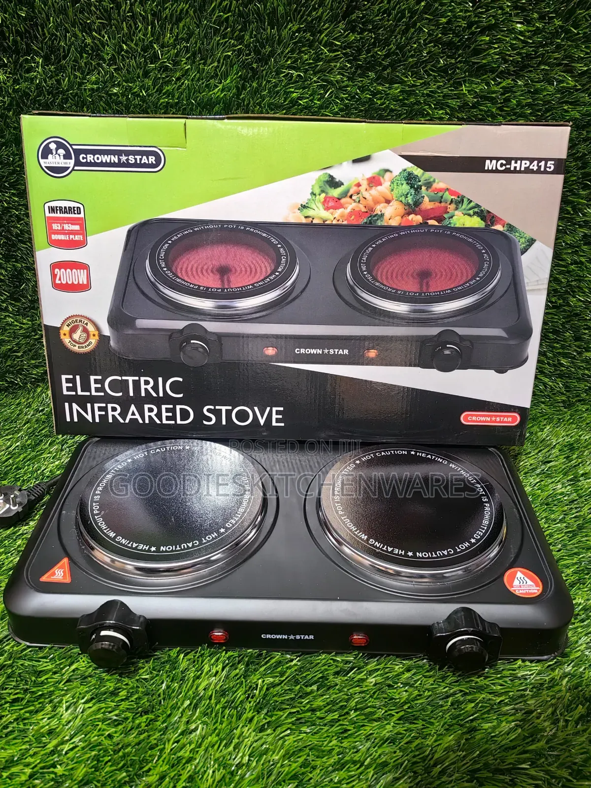 Double Favey Infrared Cooker