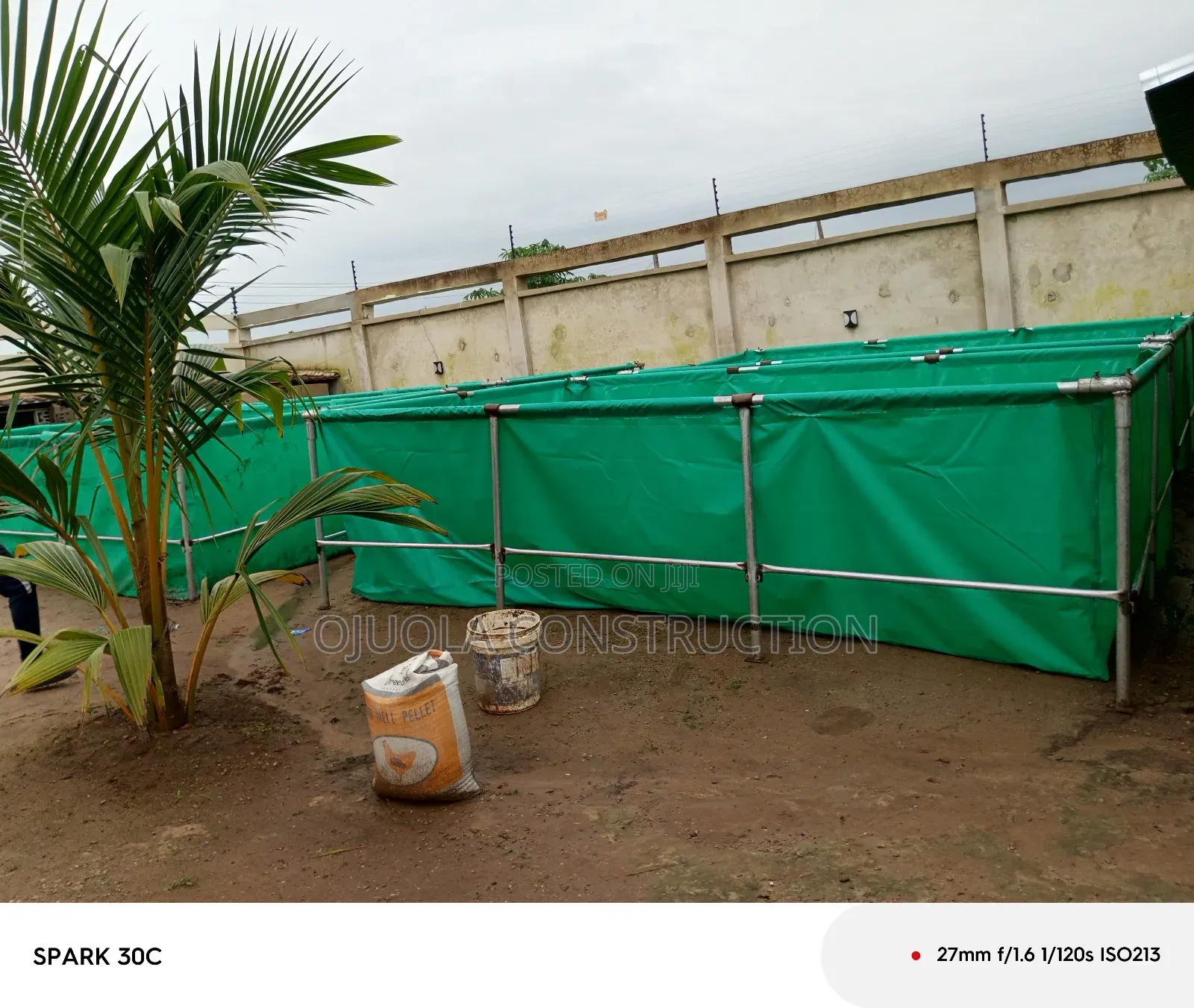 Collapsible Fish Pond Tarpaulins