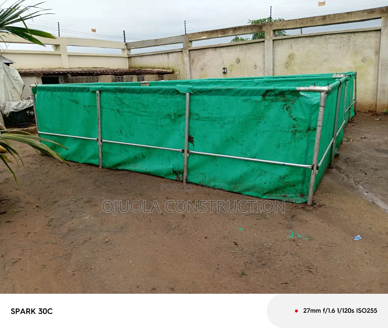 Collapsible Fish Pond Tarpaulins