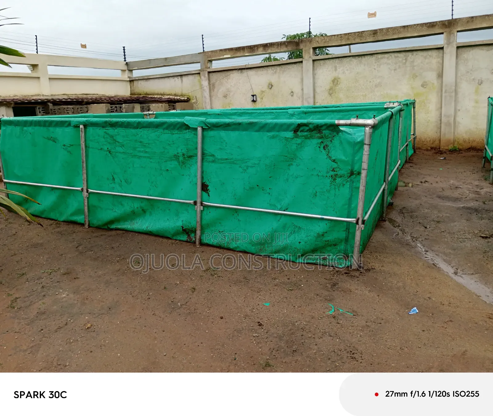 Collapsible Fish Pond Tarpaulins