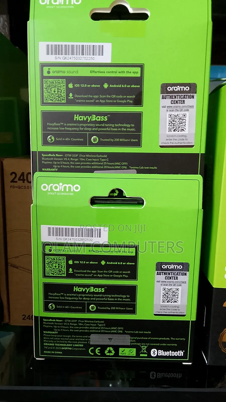 Oraimo Space Buds Neo+Anc