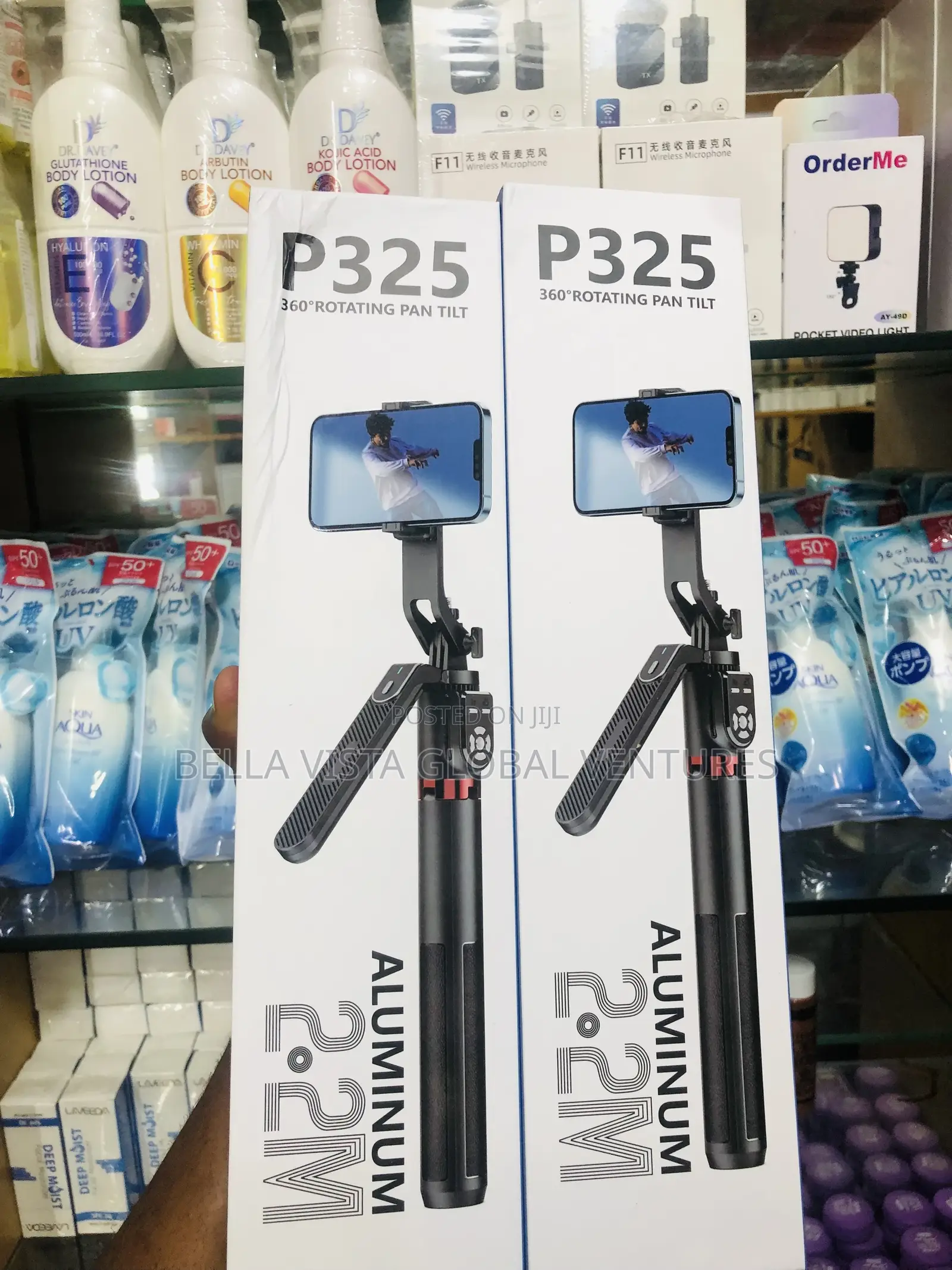 P325 2.2 Aluminium Selfie Stick Tripod