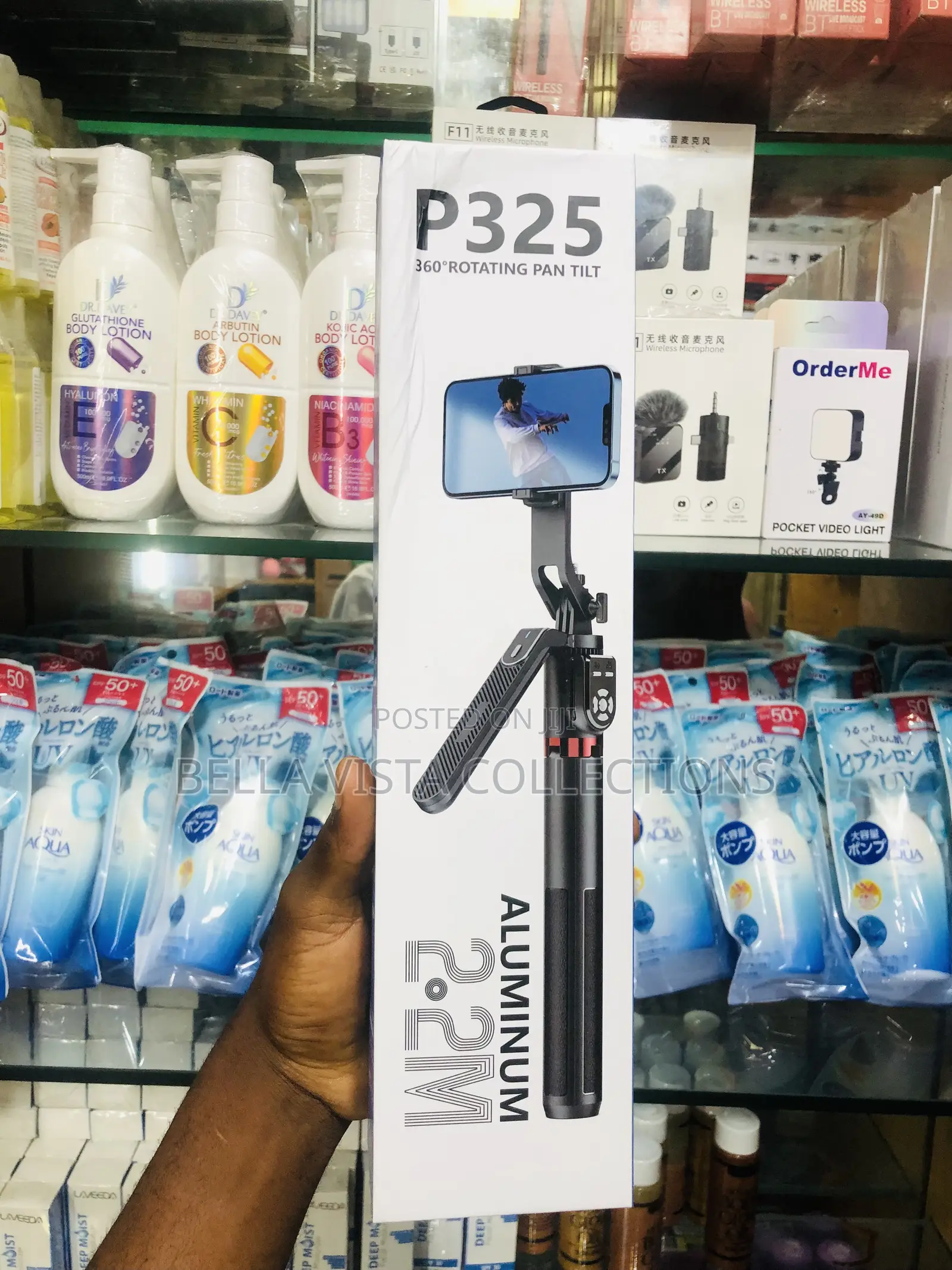 P325 2.2 Aluminium Selfie Stick Tripod