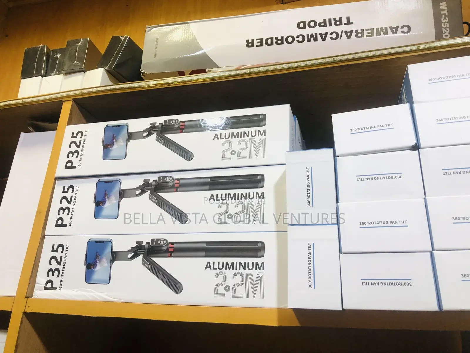 P325 2.2 Aluminium Selfie Stick Tripod