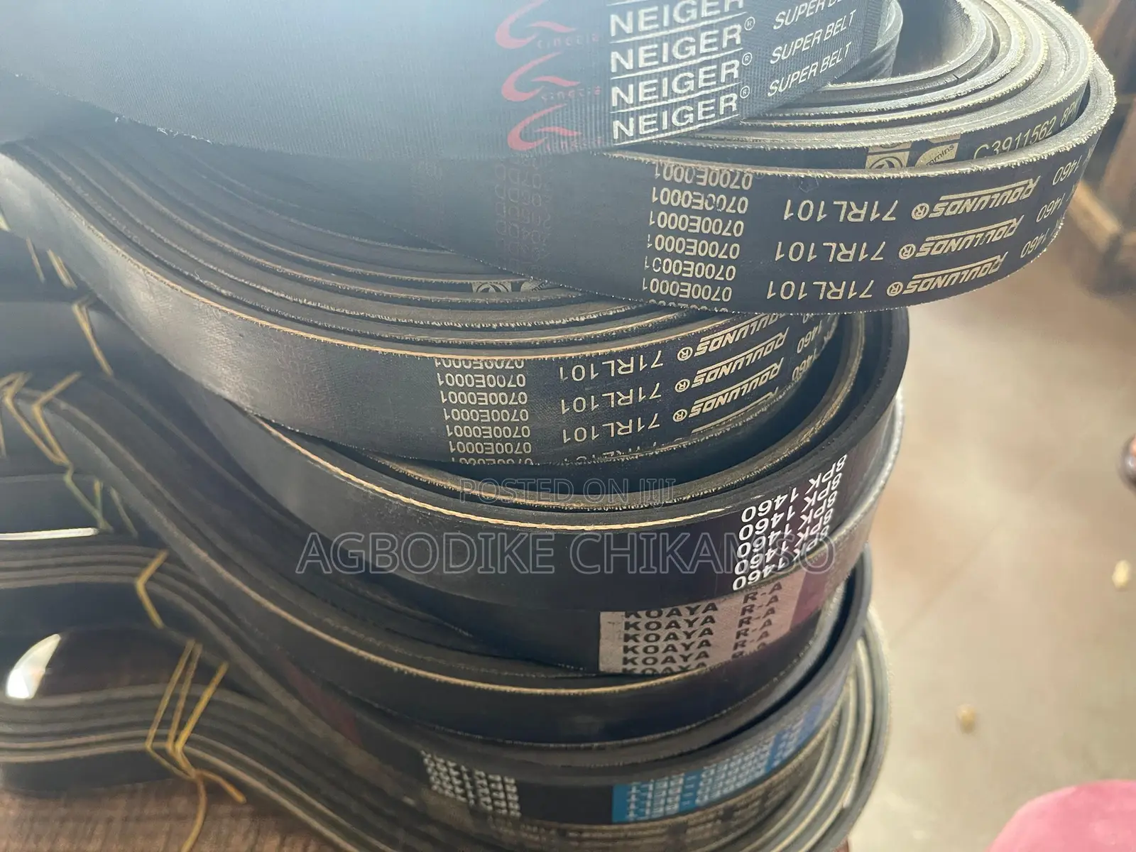 Fan Belts Available
