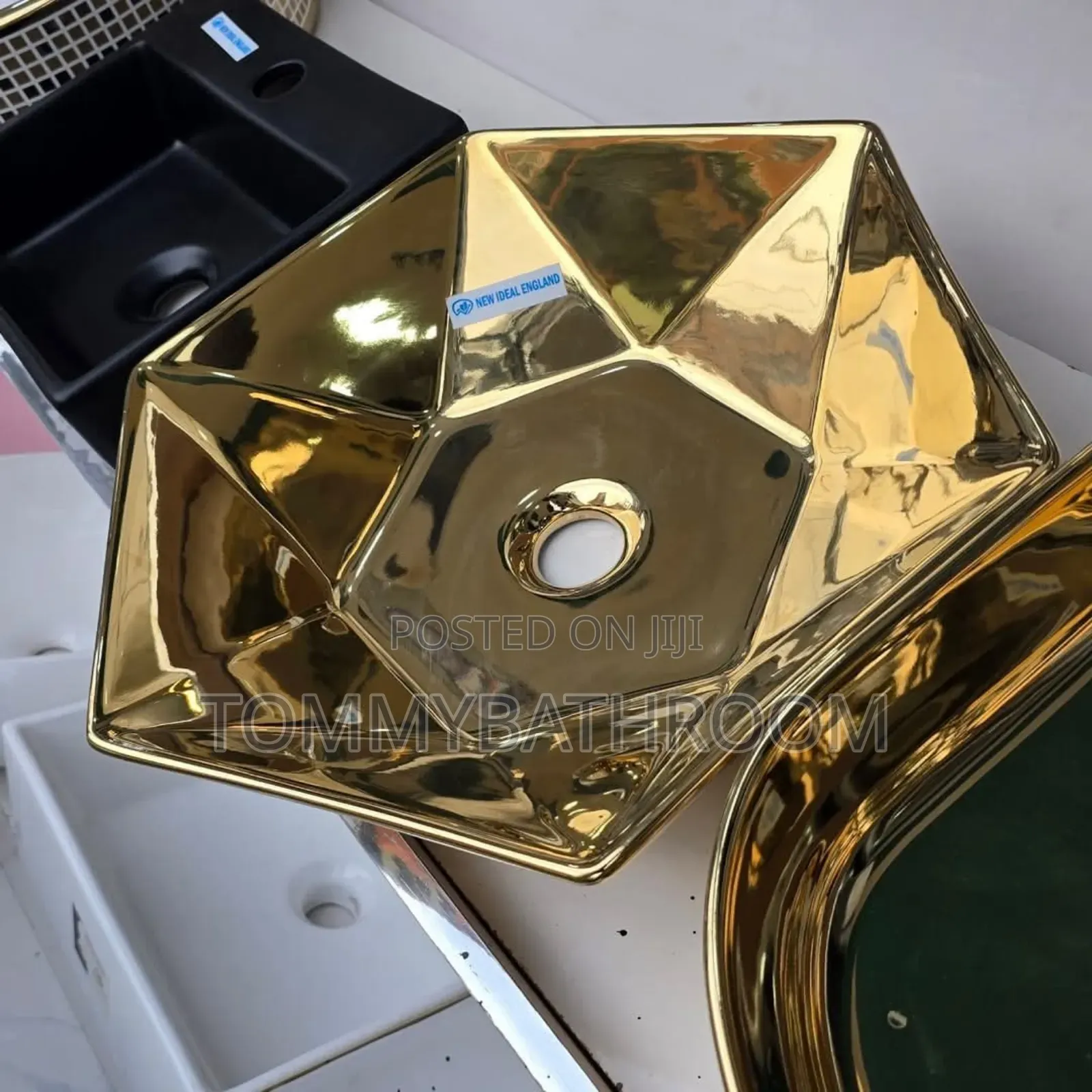Gold Wash Hand Basin