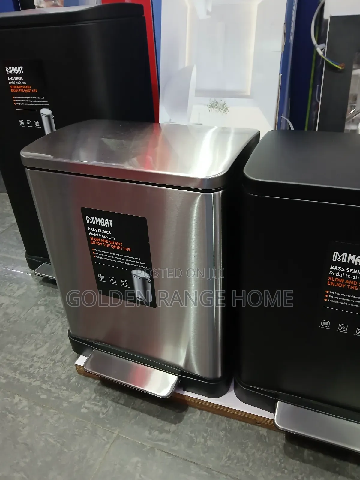 30l Mmaat Square Shape Waste Bin