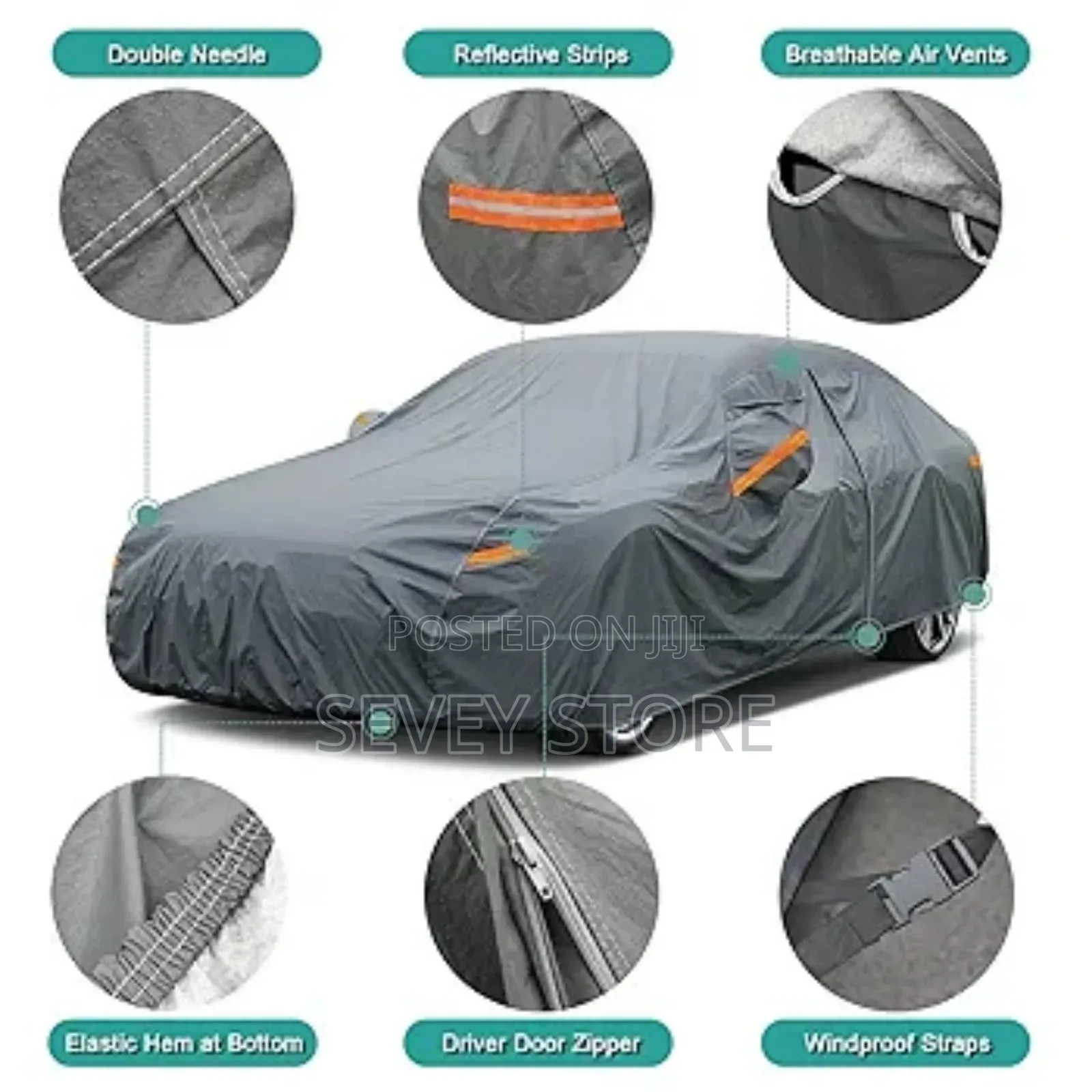 Suv Car Cover Waterproof All Weather Heavy Duty, Universal