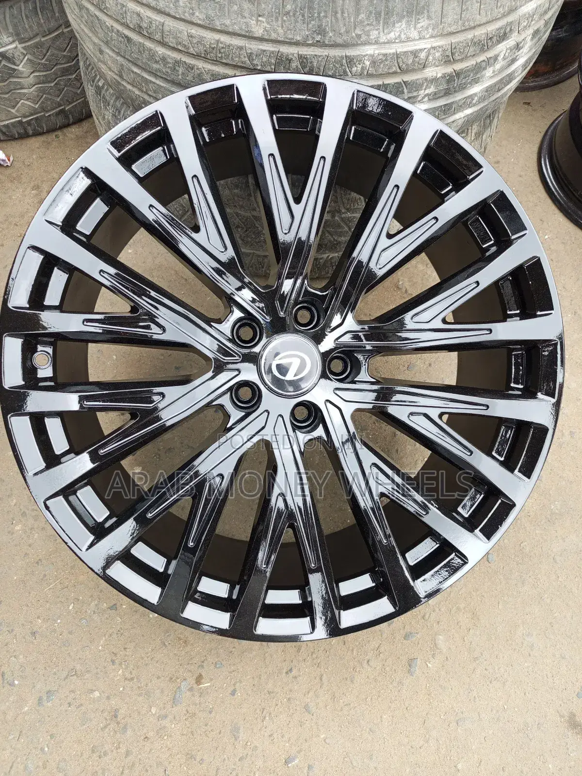 20 Inch Pure Black For Lexus Rx 350 2016/2018