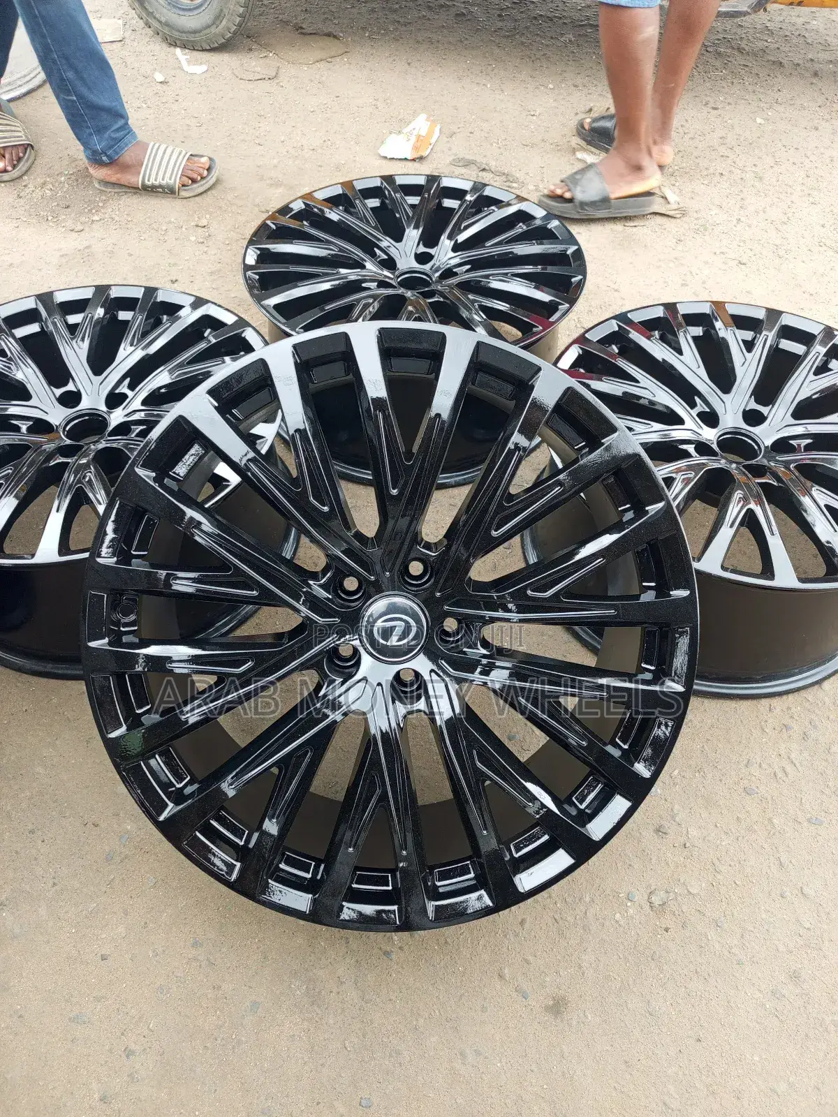 20 Inch Pure Black For Lexus Rx 350 2016/2018