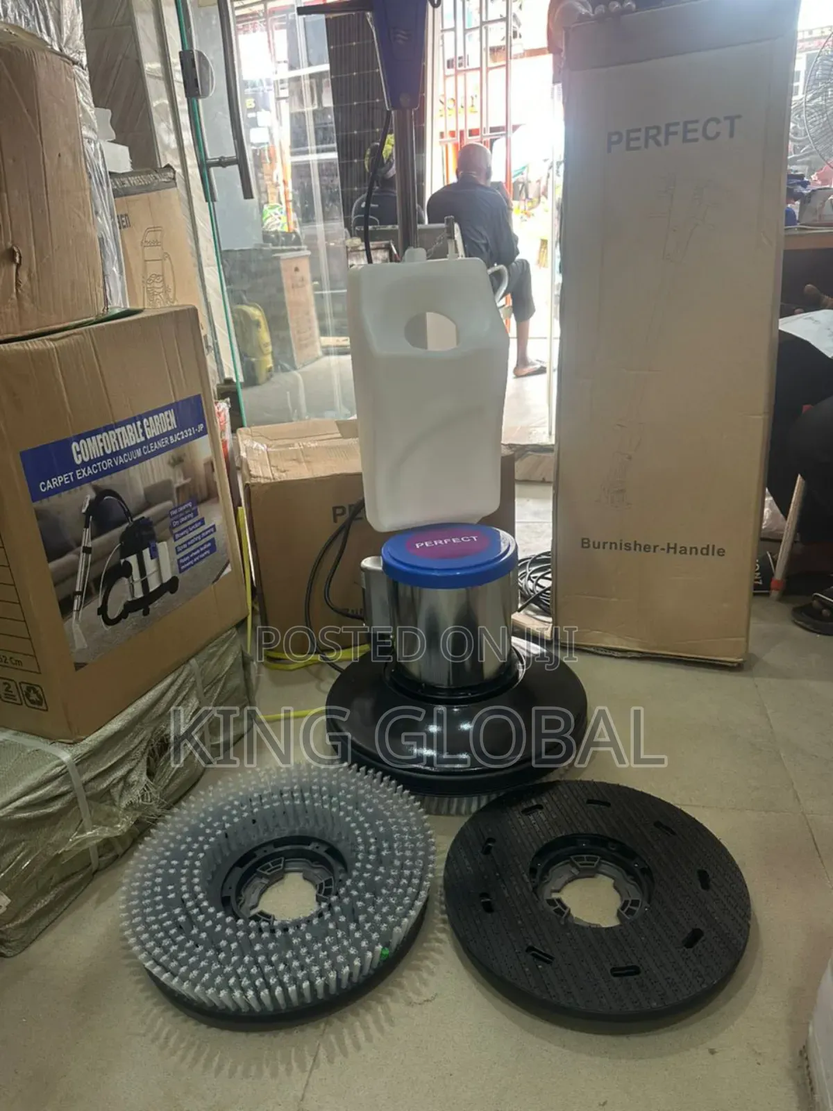 Durable Industrial Floor Scrubbing Machine
