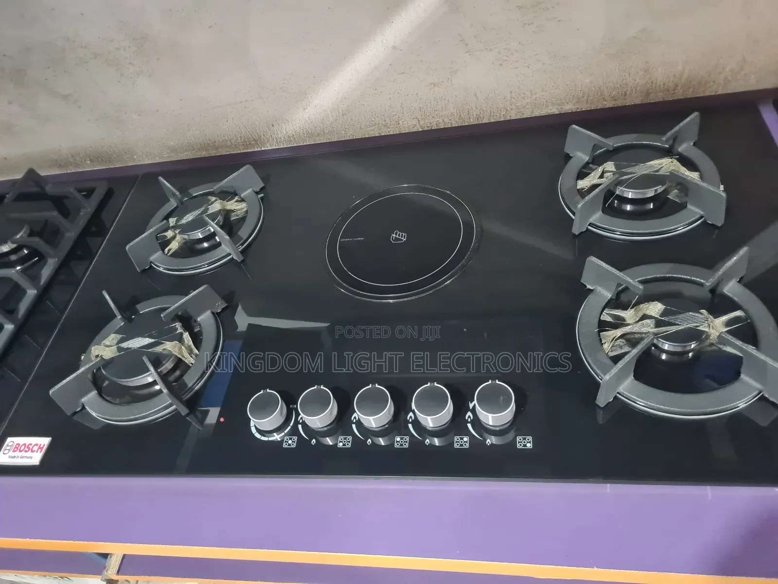 Bosch Inbuilt 4 Gas 1 Electric Gas Cooker 60x90cm 100% Cop