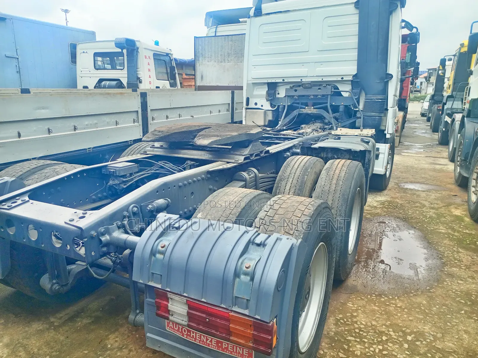 Mercedes Actros 3344 10tyres Tractor Head