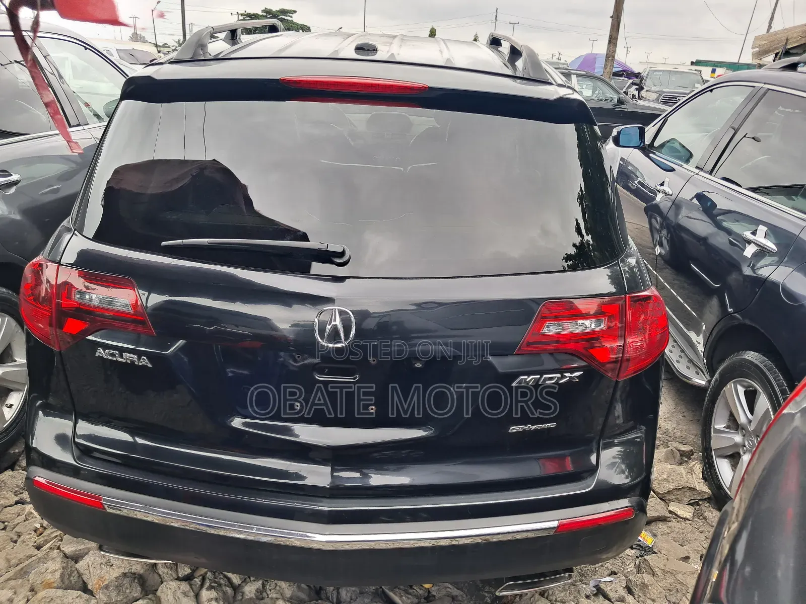 Acura MDX Advance Package SUV AWD (3.7L 6cyl 6A) 2012 Black