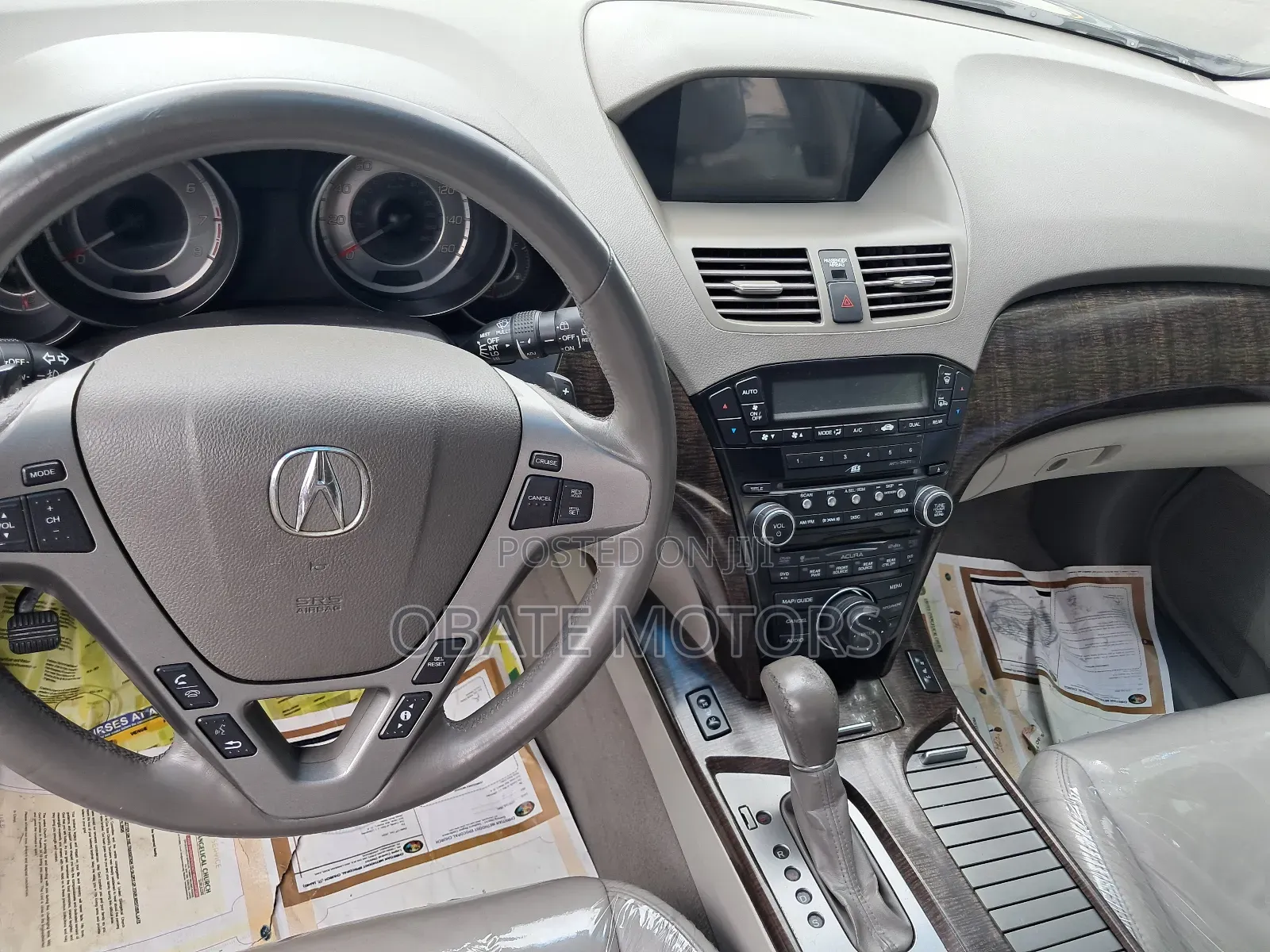 Acura MDX SUV 4dr AWD (3.7L 6cyl 6A) 2012 Blue