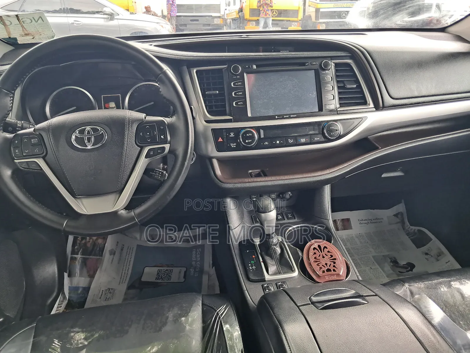 Toyota Highlander Limited 4x4 V6 (3.5L 6cyl 8A) 2018 Black