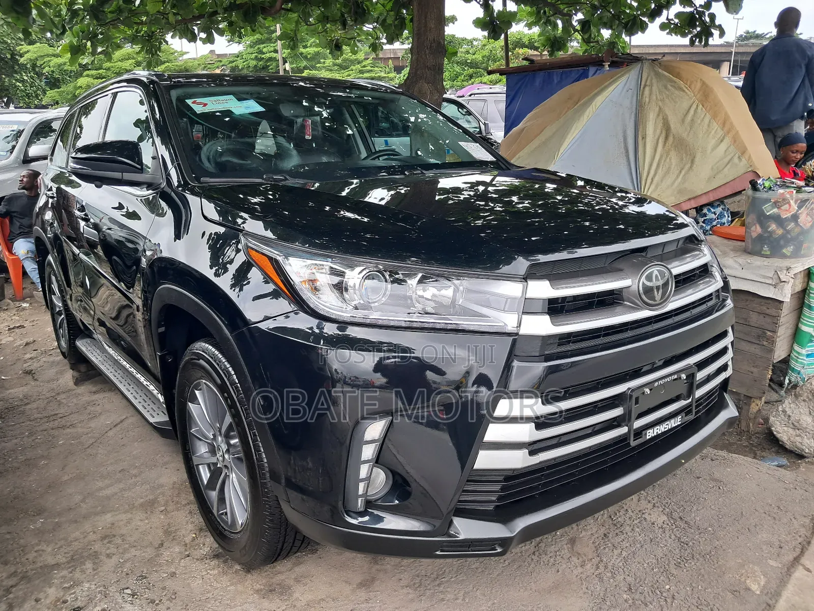 Toyota Highlander Limited 4x4 V6 (3.5L 6cyl 8A) 2018 Black
