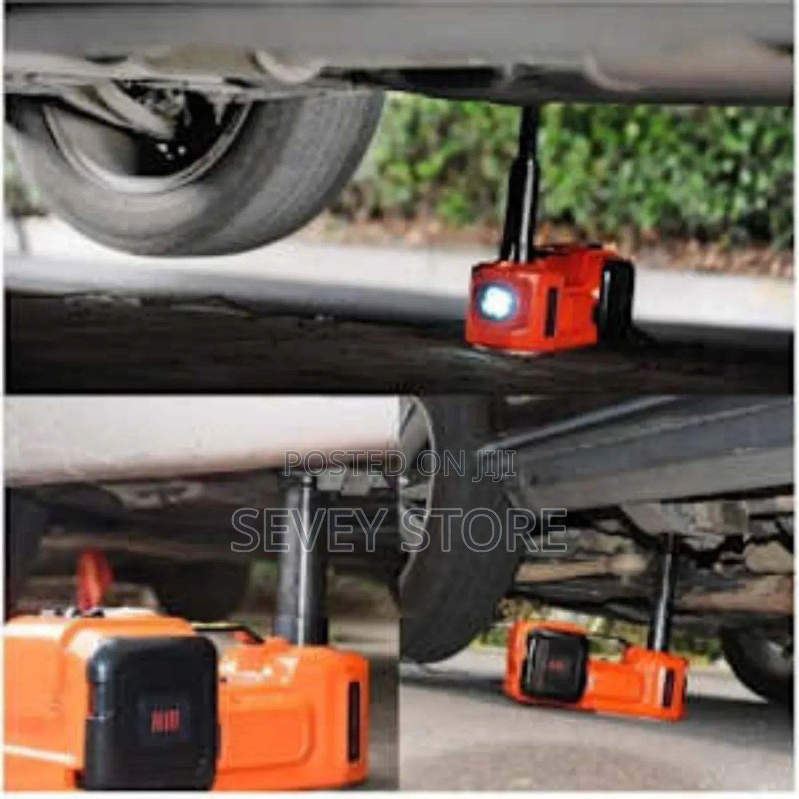 Hydraulic Floor Jack 12v With Electric Impact Wrench 4 in 1
