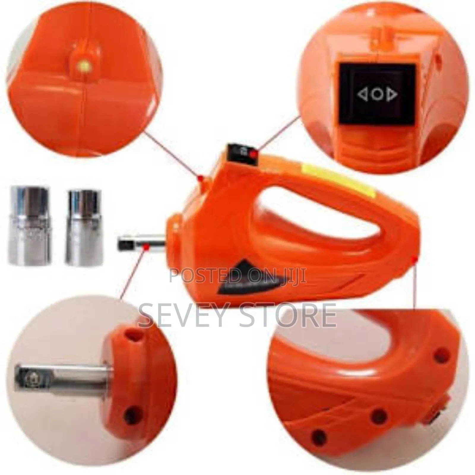 Hydraulic Floor Jack 12v With Electric Impact Wrench 4 in 1