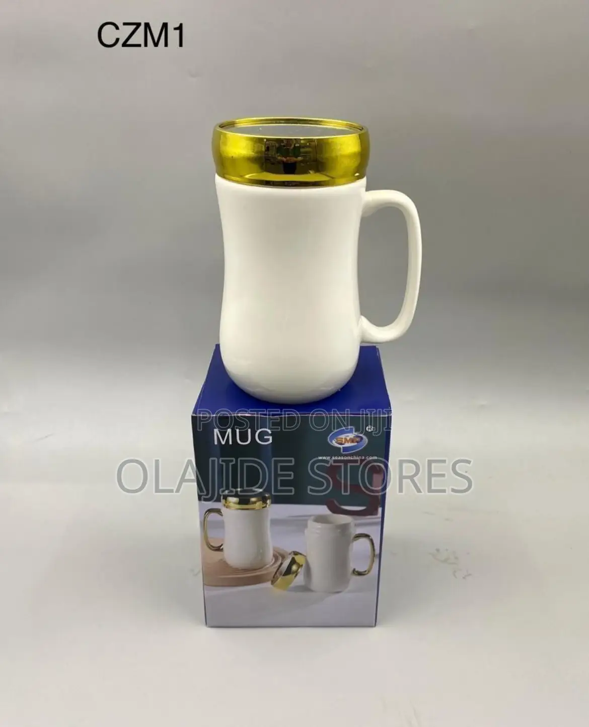 Mirror Mug With Cover
