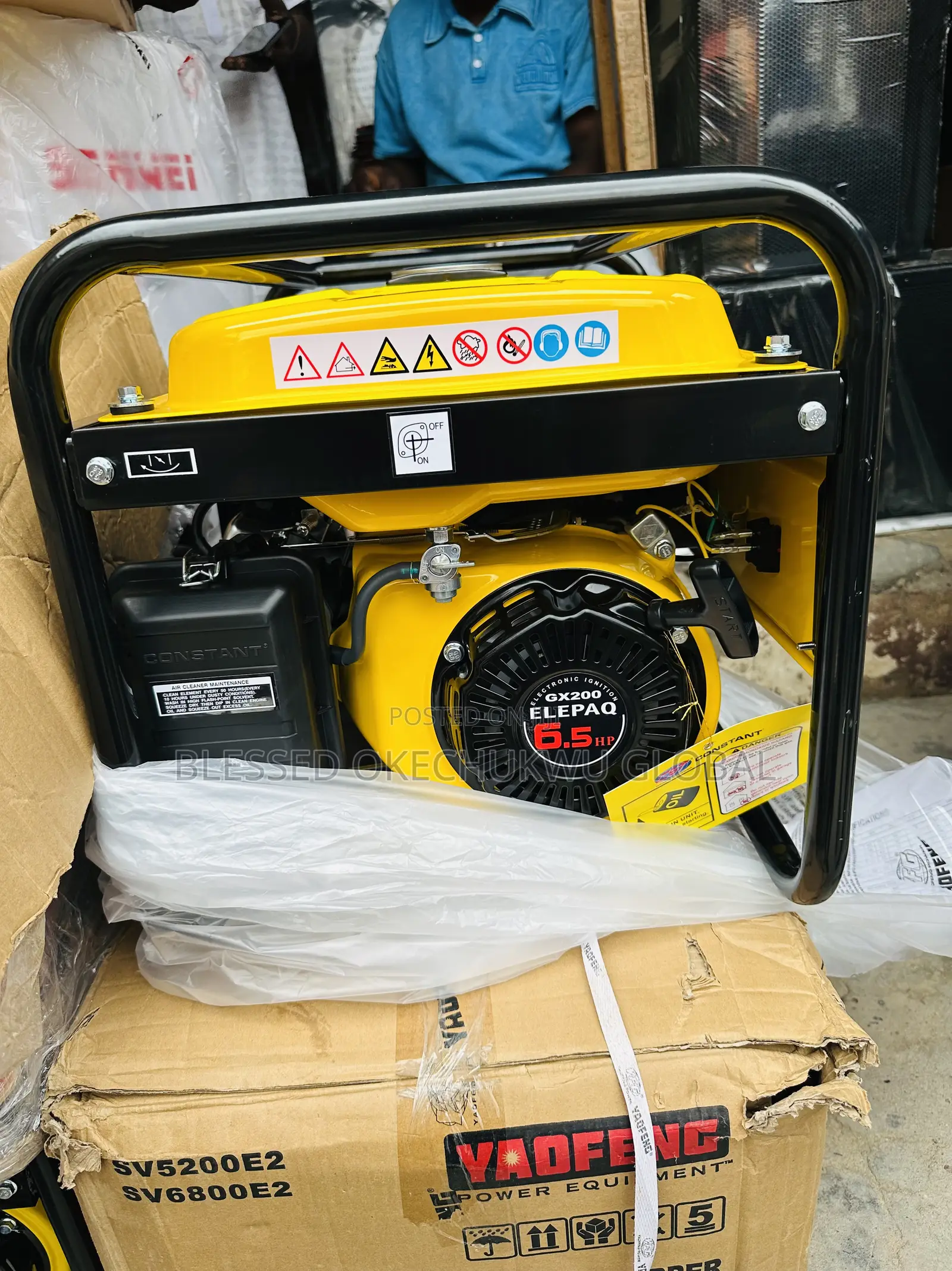 4.5kva Constant Elepaq Generator 100% Copper