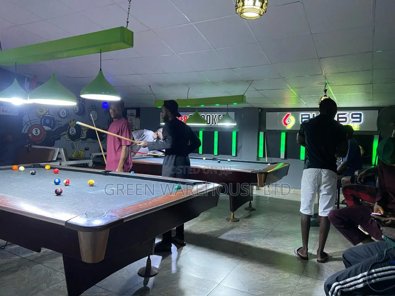 American Fitness 9 Feet Billiard Snooker Table