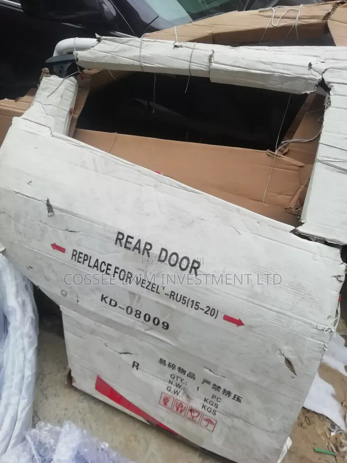 Door Honda HRV 2018