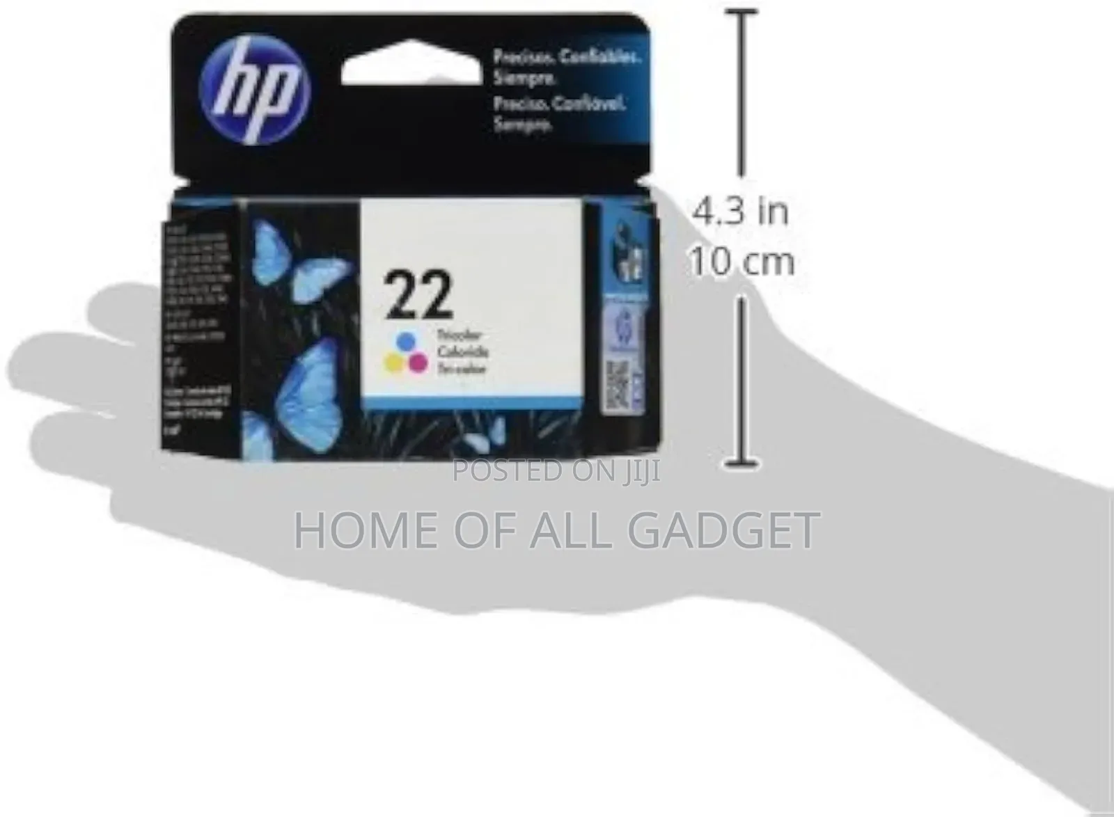 Hp 22 Tri-Color Ink Cartridge