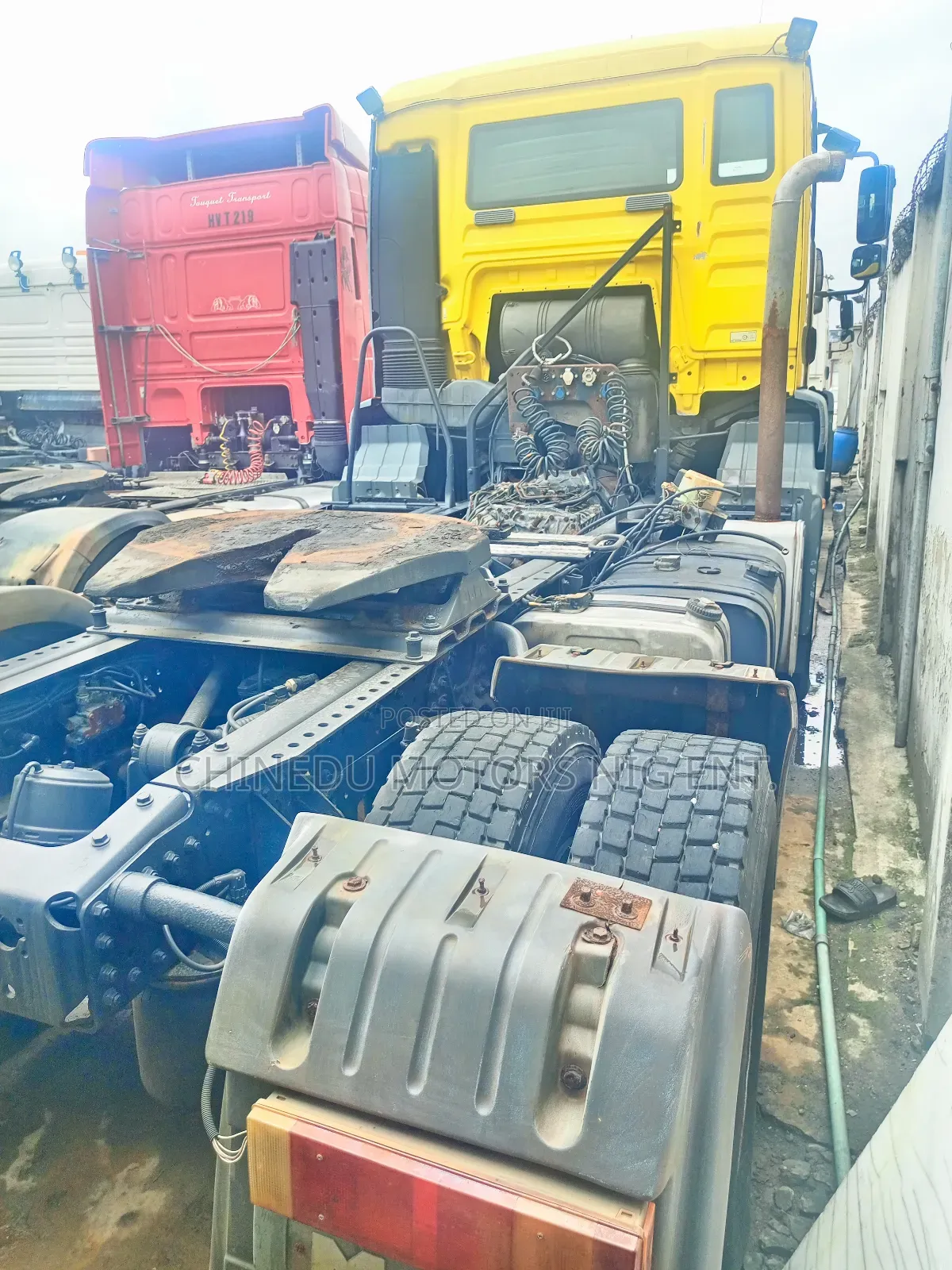 Man Tractor Head 6tyres Auxiliary
